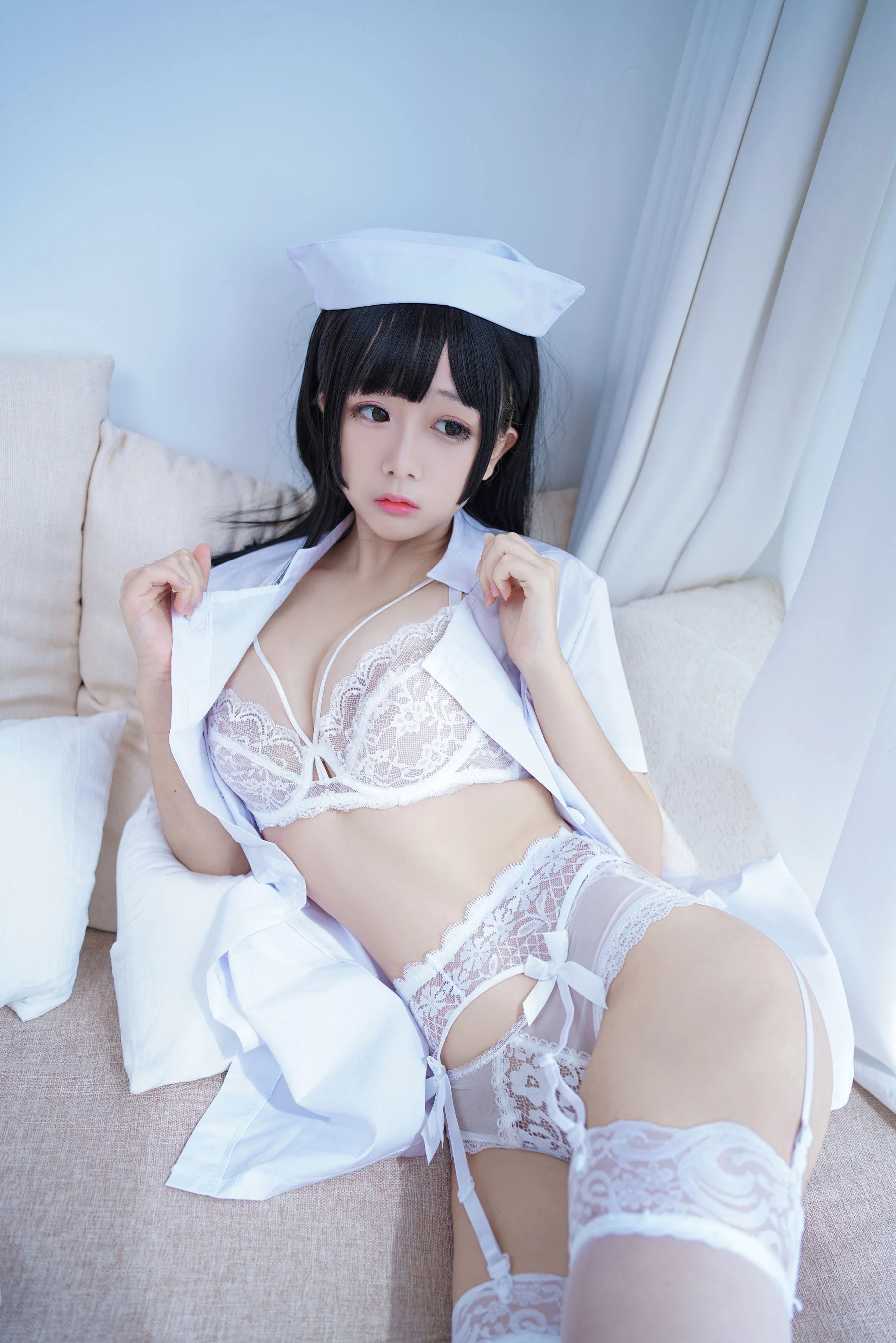 夜晚桃園護士寫真精選 – 優雅自然光俏皮完美融合珍藏 - 3