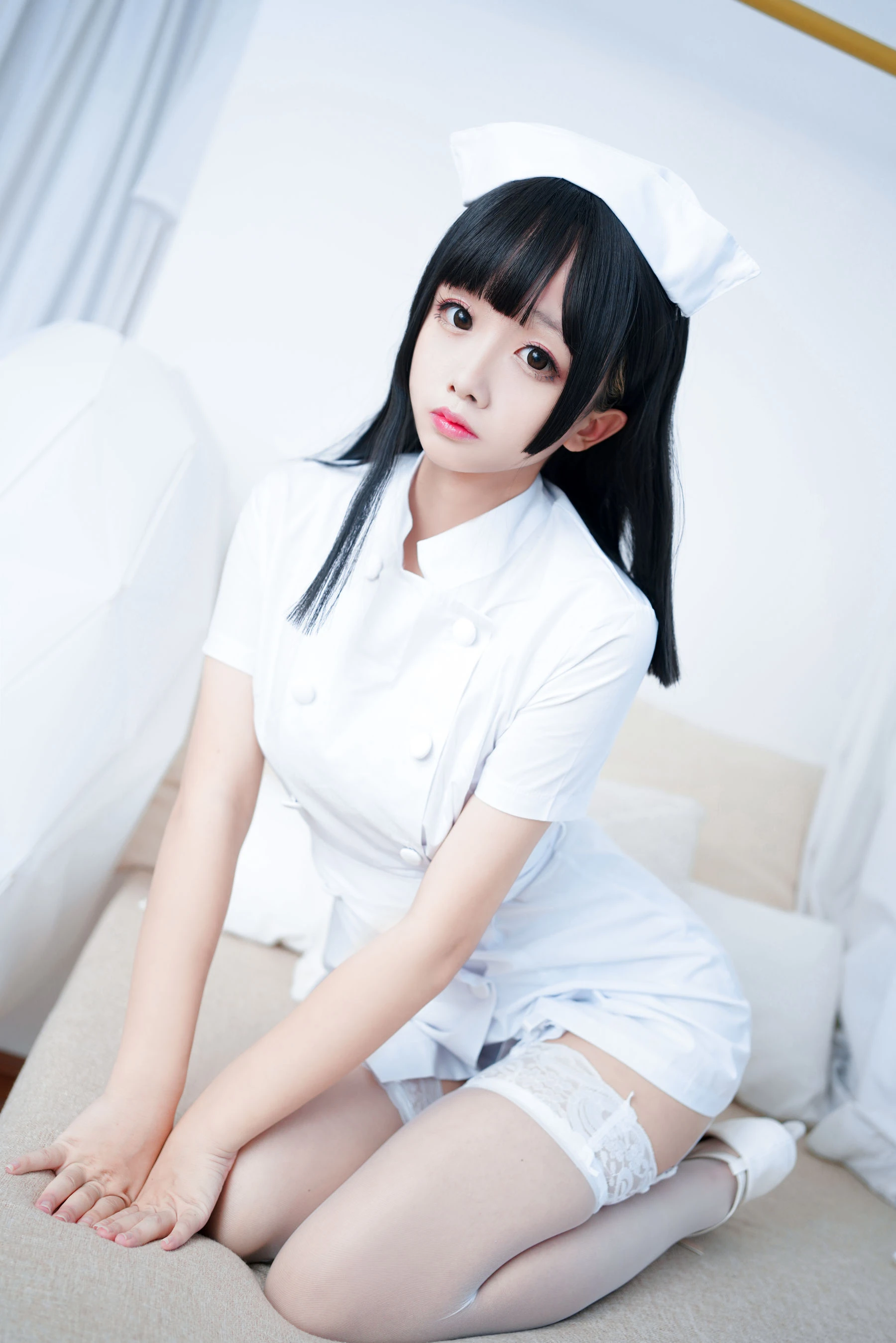 夜晚桃園護士寫真精選 – 優雅自然光俏皮完美融合珍藏 - 36