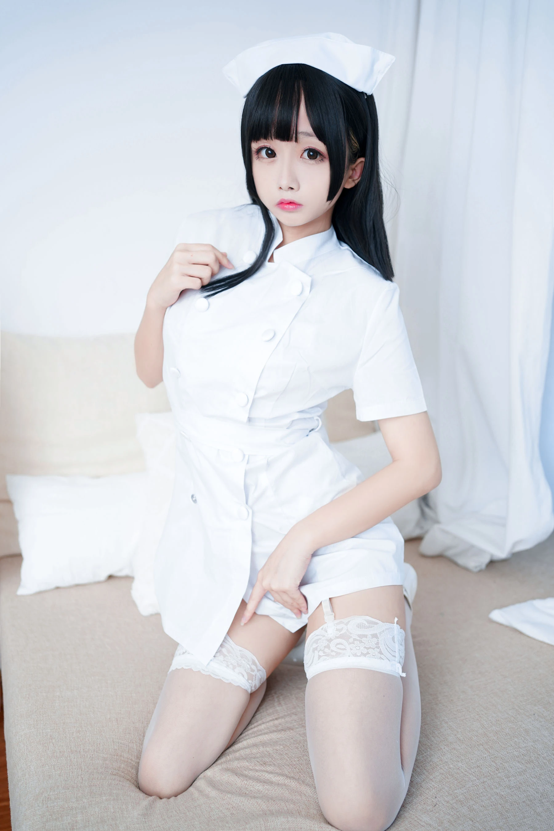 夜晚桃園護士寫真精選 – 優雅自然光俏皮完美融合珍藏 - 40