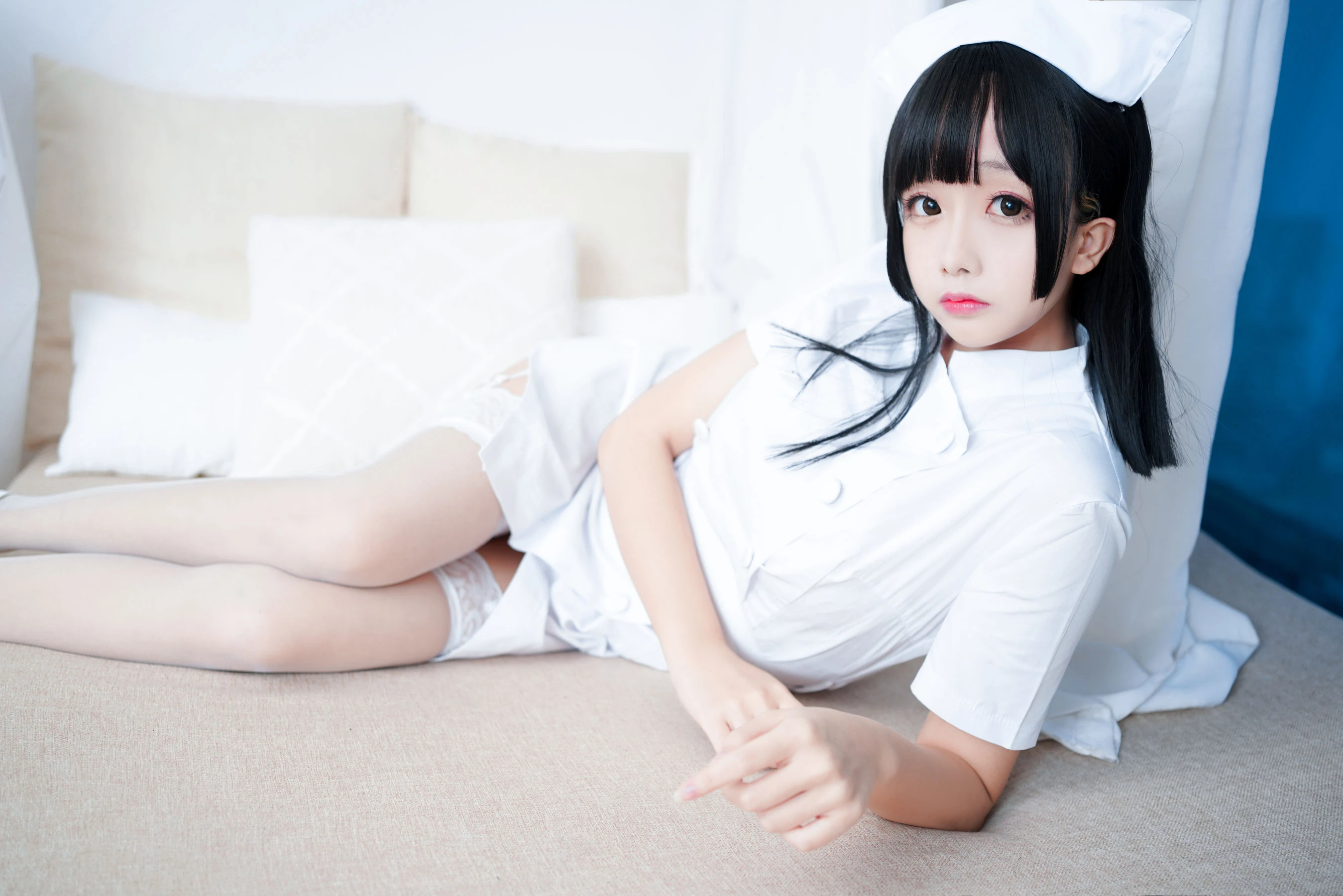 夜晚桃園護士寫真精選 – 優雅自然光俏皮完美融合珍藏 - 41