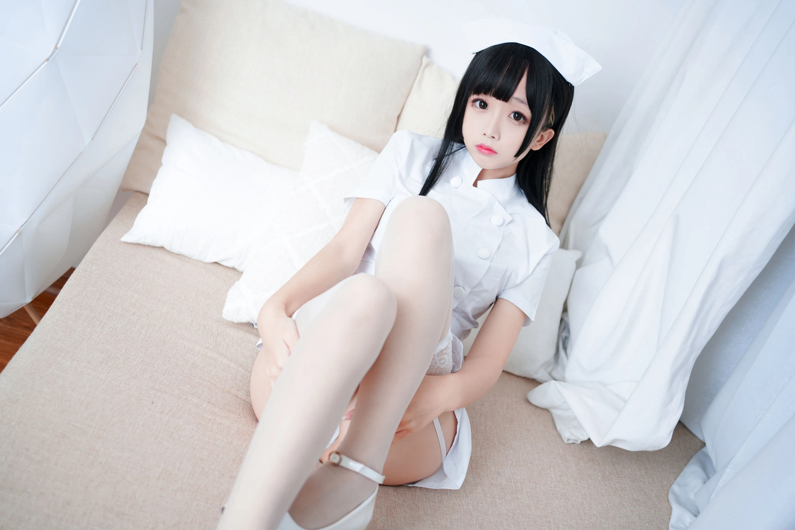 夜晚桃園護士寫真精選 – 優雅自然光俏皮完美融合珍藏 - 45