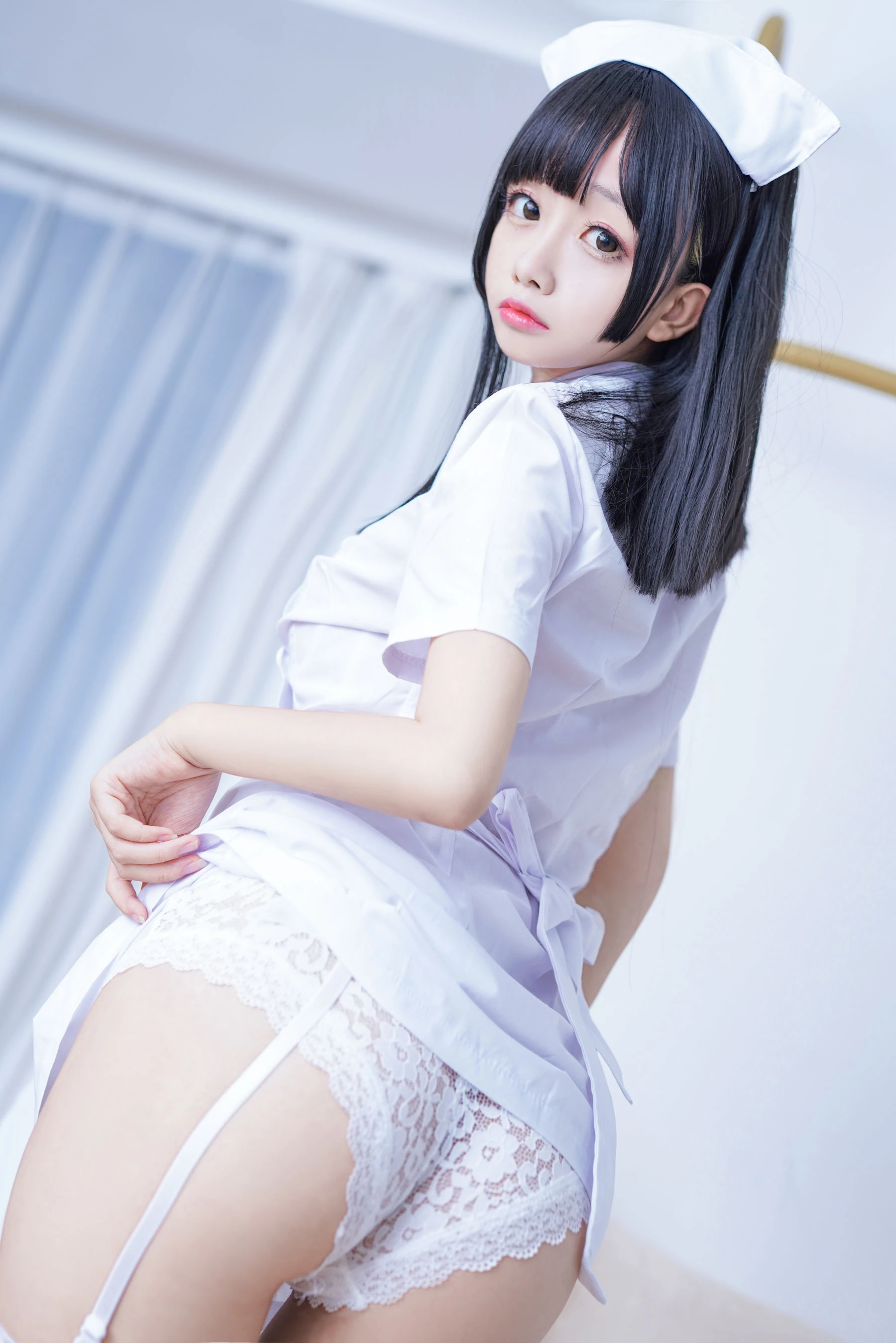 夜晚桃園護士寫真精選 – 優雅自然光俏皮完美融合珍藏 - 73