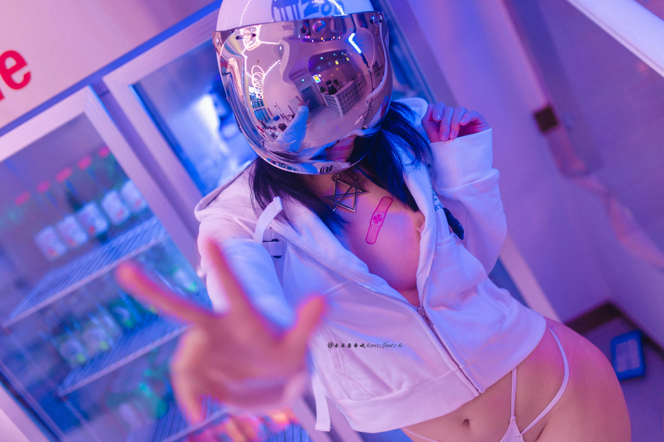 模特活潑室內寫真 – 櫻花季溫柔風格展現典藏 - 7