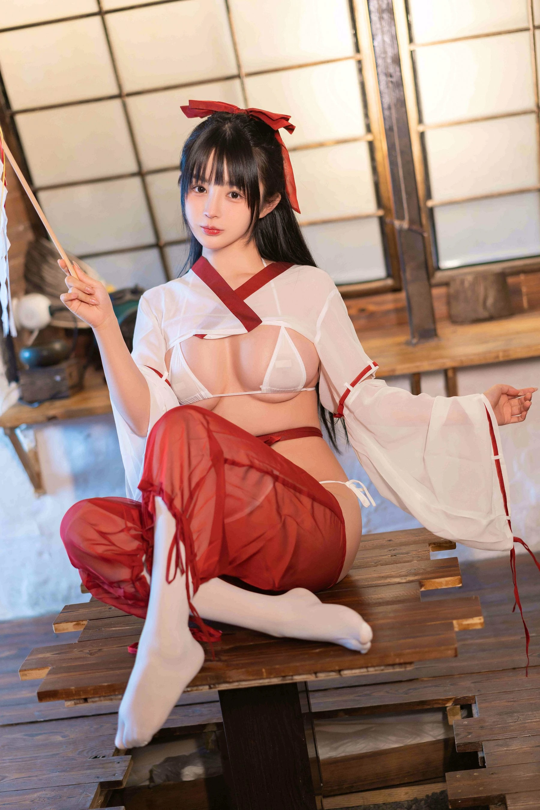 護士甜美戶外寫真 – 夏日靜謐風格展現精選 - 3