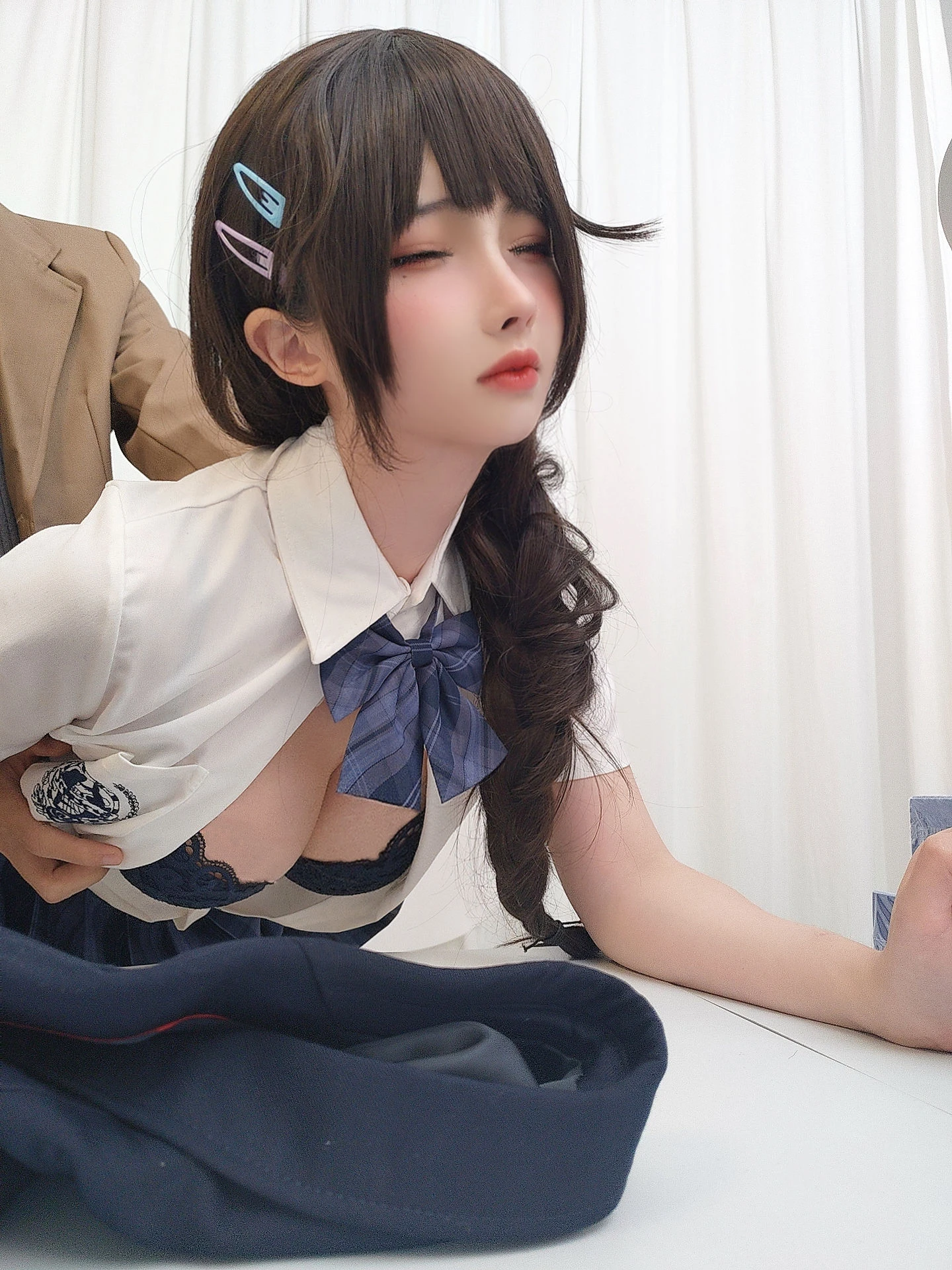 冬季限定主播火辣寫真集 – 寫真館優雅瞬間捕捉獨家 - 76