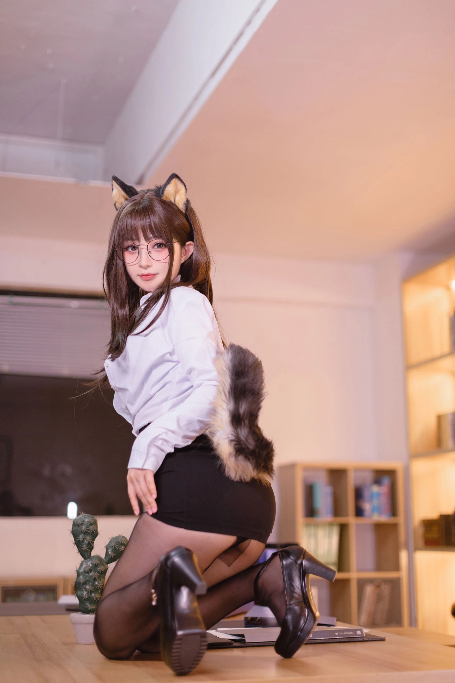 午後新北校花寫真精選 – 甜美寫真館神秘完美融合珍藏 - 54