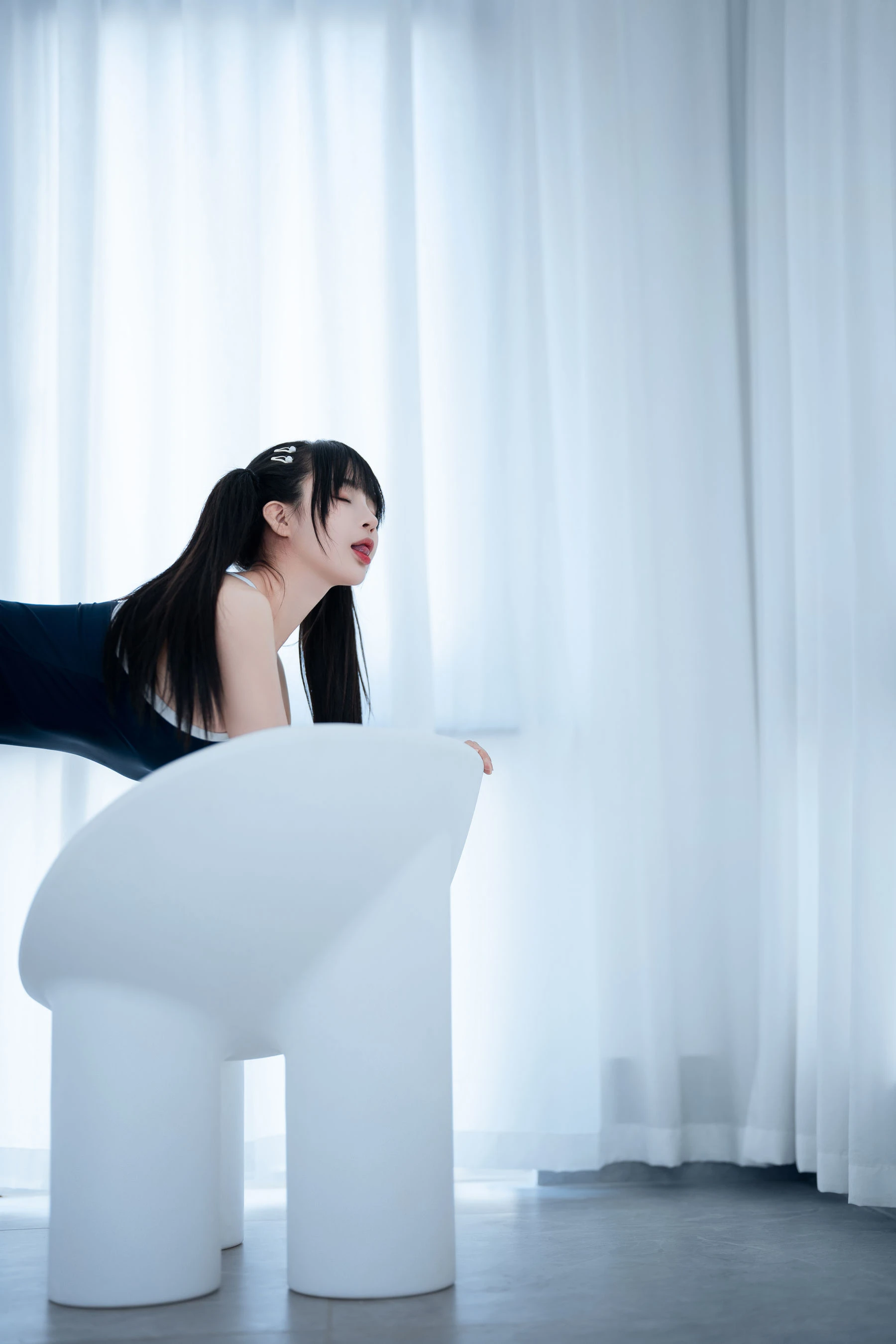 新竹正午嫩模美照 – 清純魅力攝影棚實錄典藏 - 59