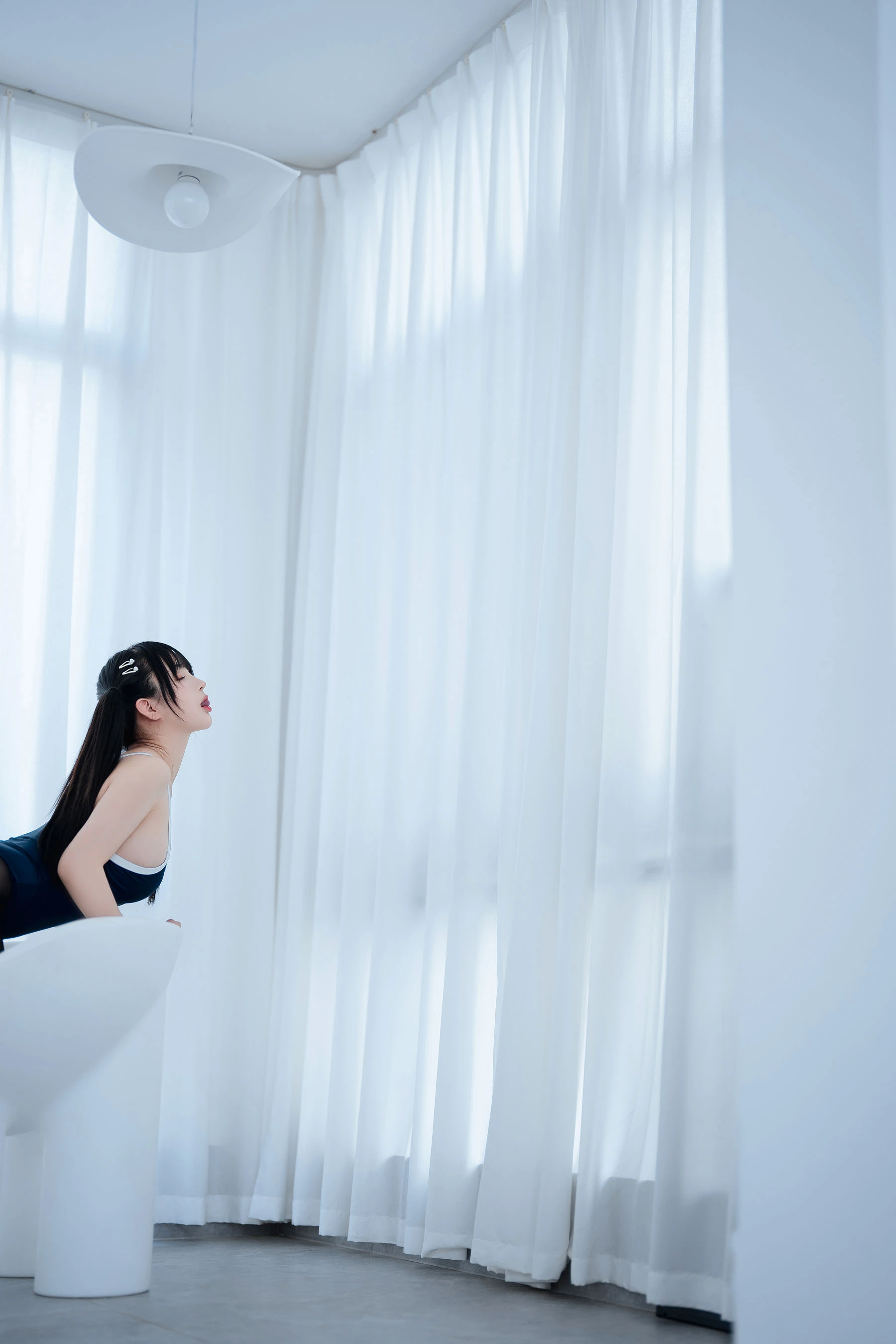 新竹正午嫩模美照 – 清純魅力攝影棚實錄典藏 - 64