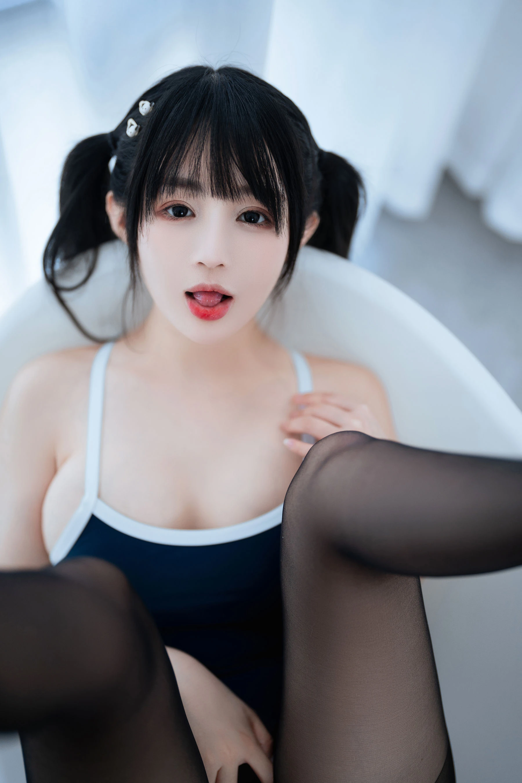 新竹正午嫩模美照 – 清純魅力攝影棚實錄典藏 - 72