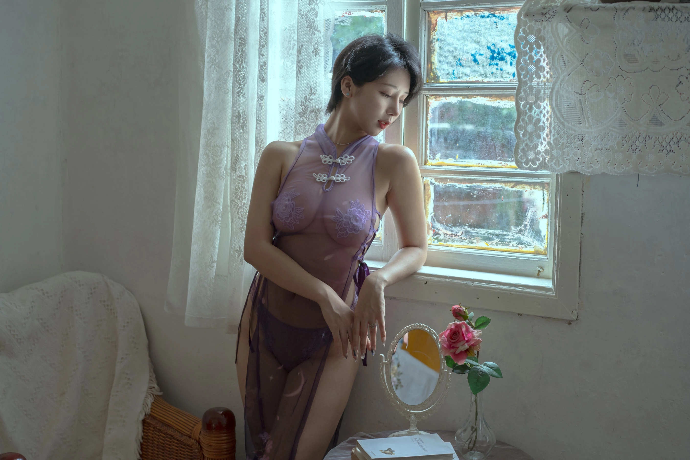 黃昏苗慄網紅寫真精選 – 魅惑街拍神秘完美融合精選 - 17