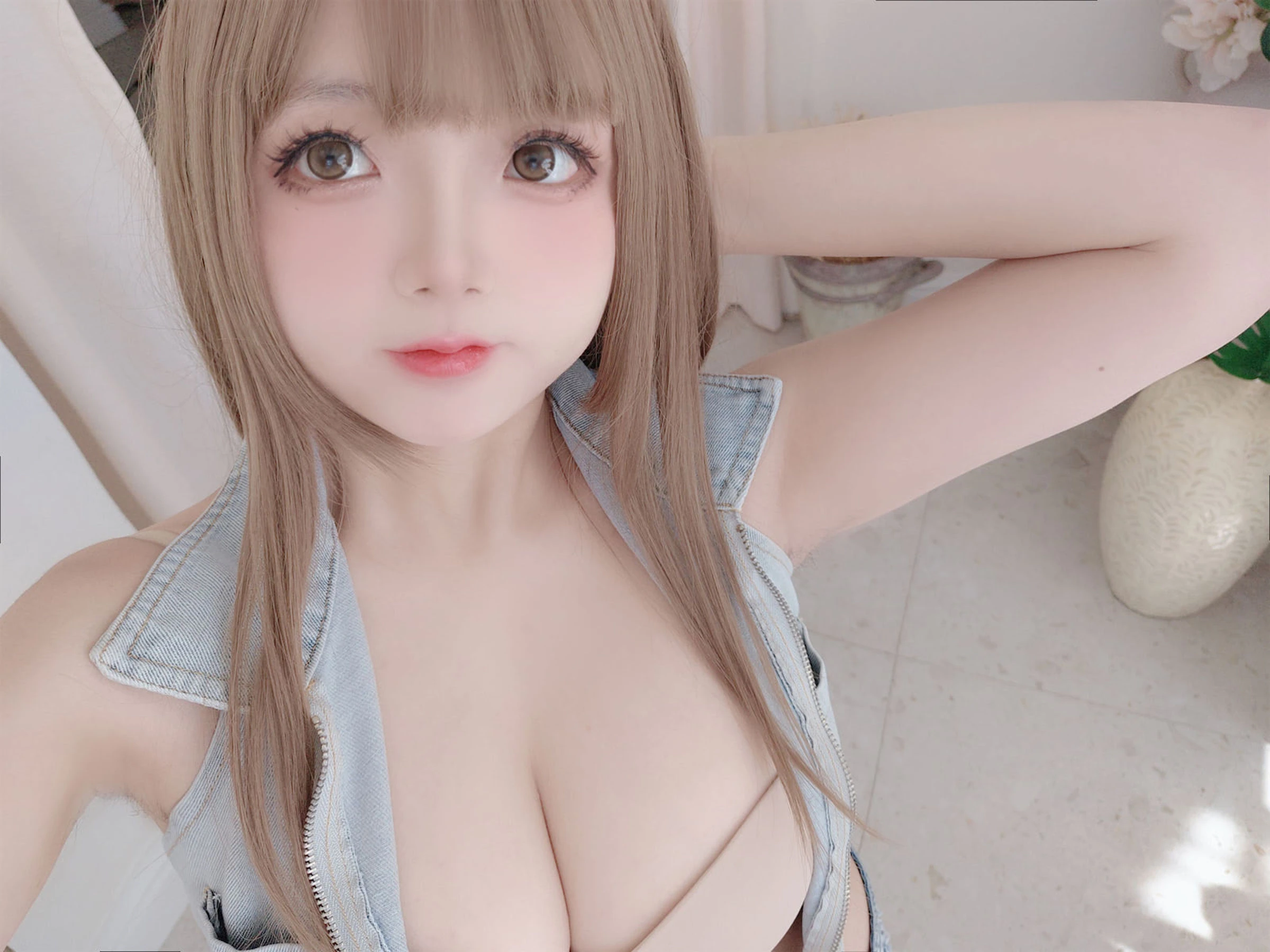 網紅性感夜景寫真 – 冬季靜謐風格展現珍藏 - 20