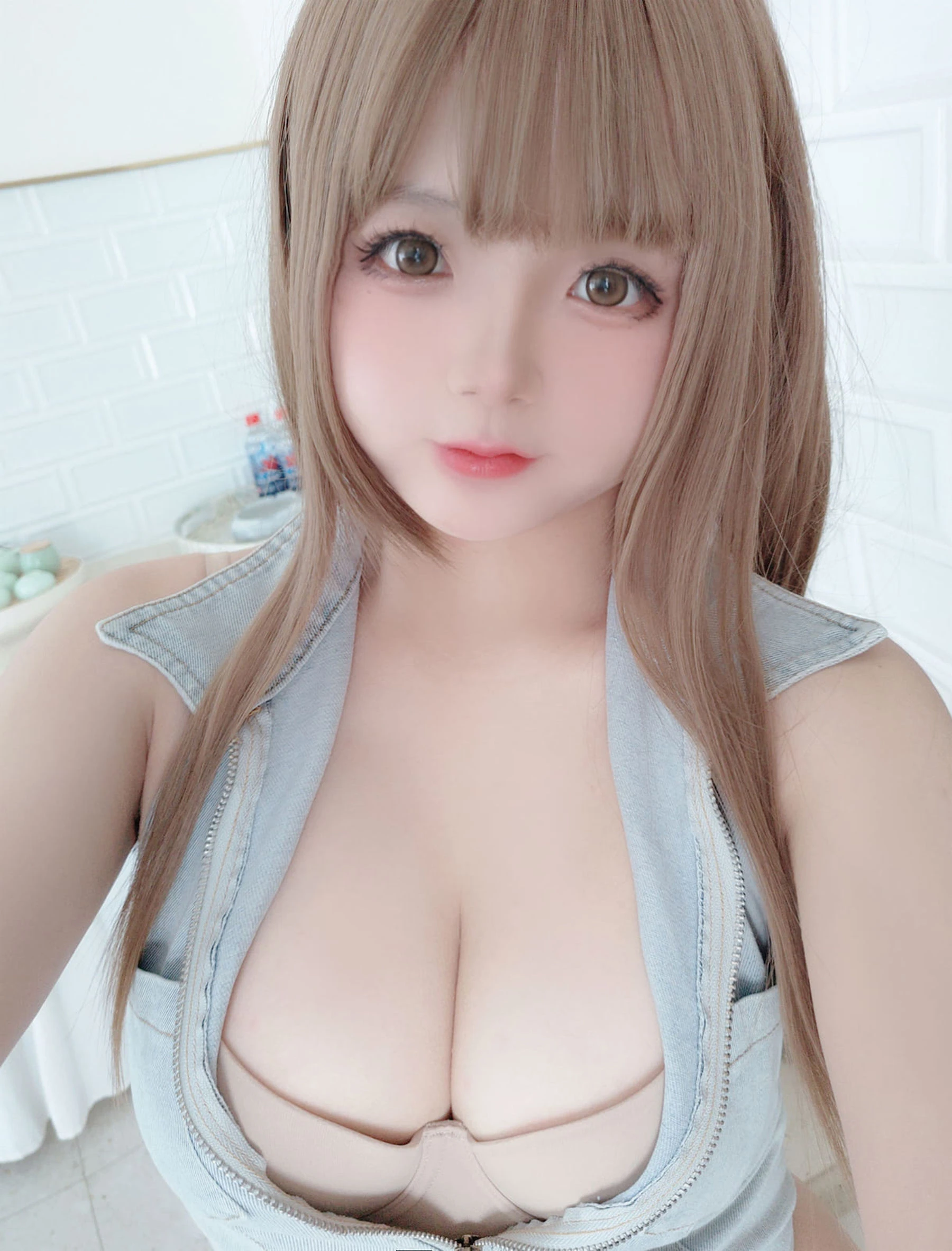 網紅性感夜景寫真 – 冬季靜謐風格展現珍藏 - 44