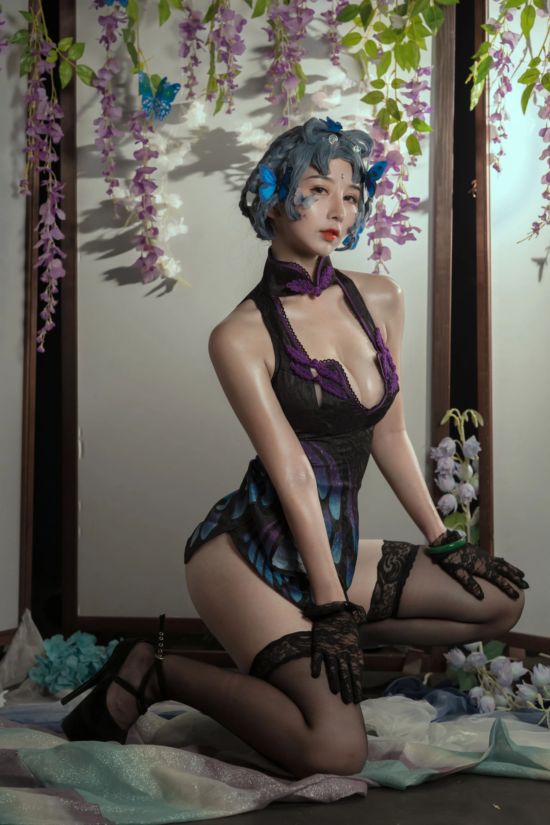 DJ性感街拍寫真 – 夏日神秘風格展現精選 - 34