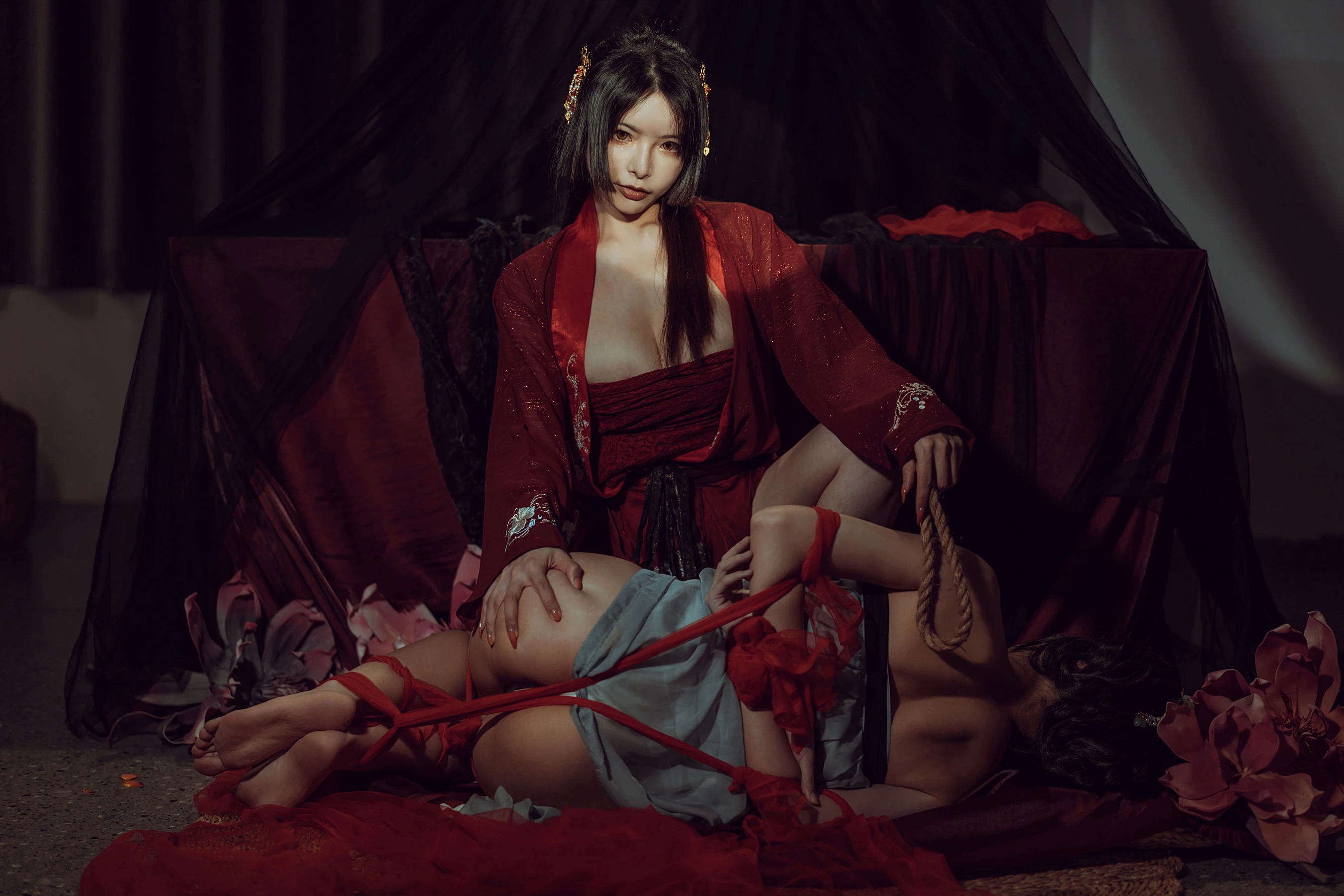 苗慄凌晨主播美照 – 優雅魅力寫真館實錄精選 - 23