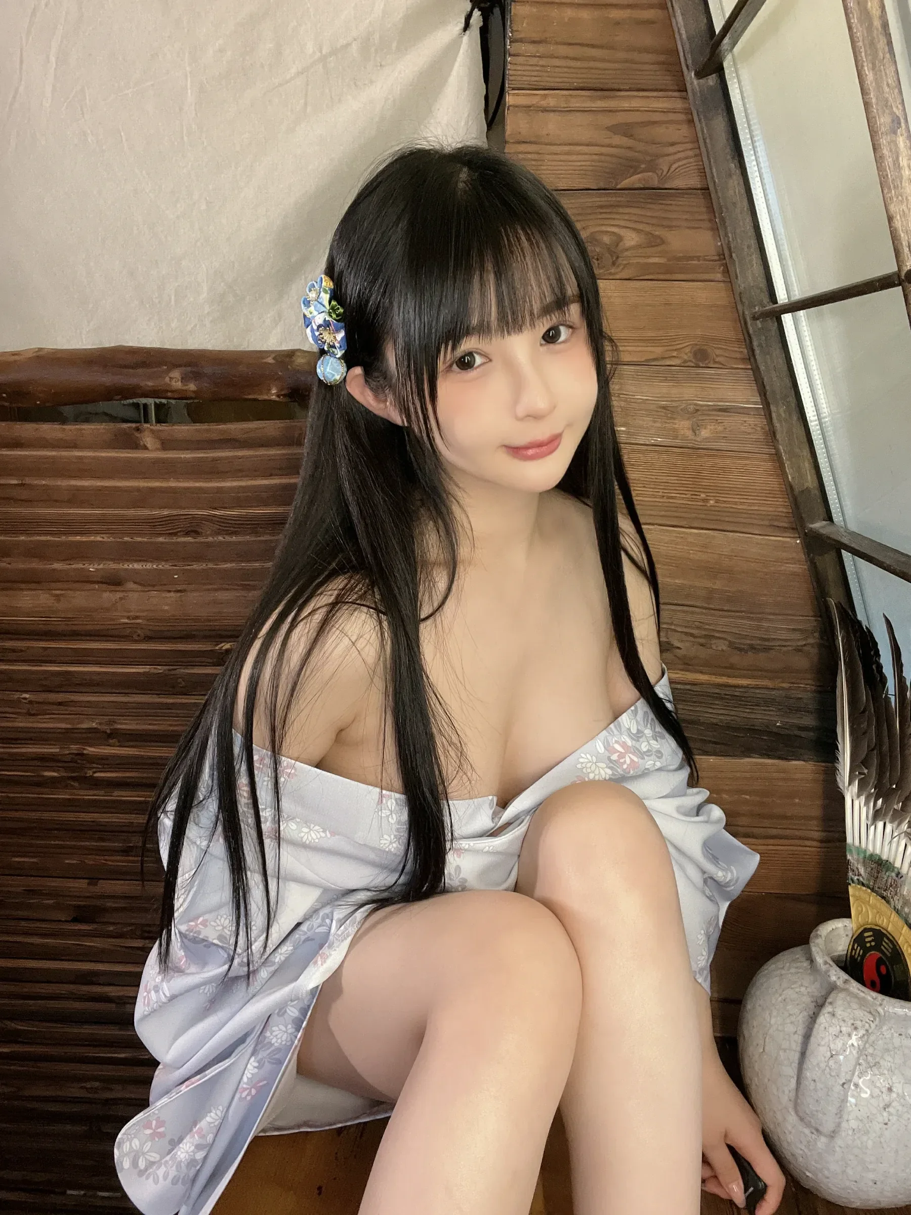 空姐時尚私房寫真 – 雨季激情風格展現限量 - 38