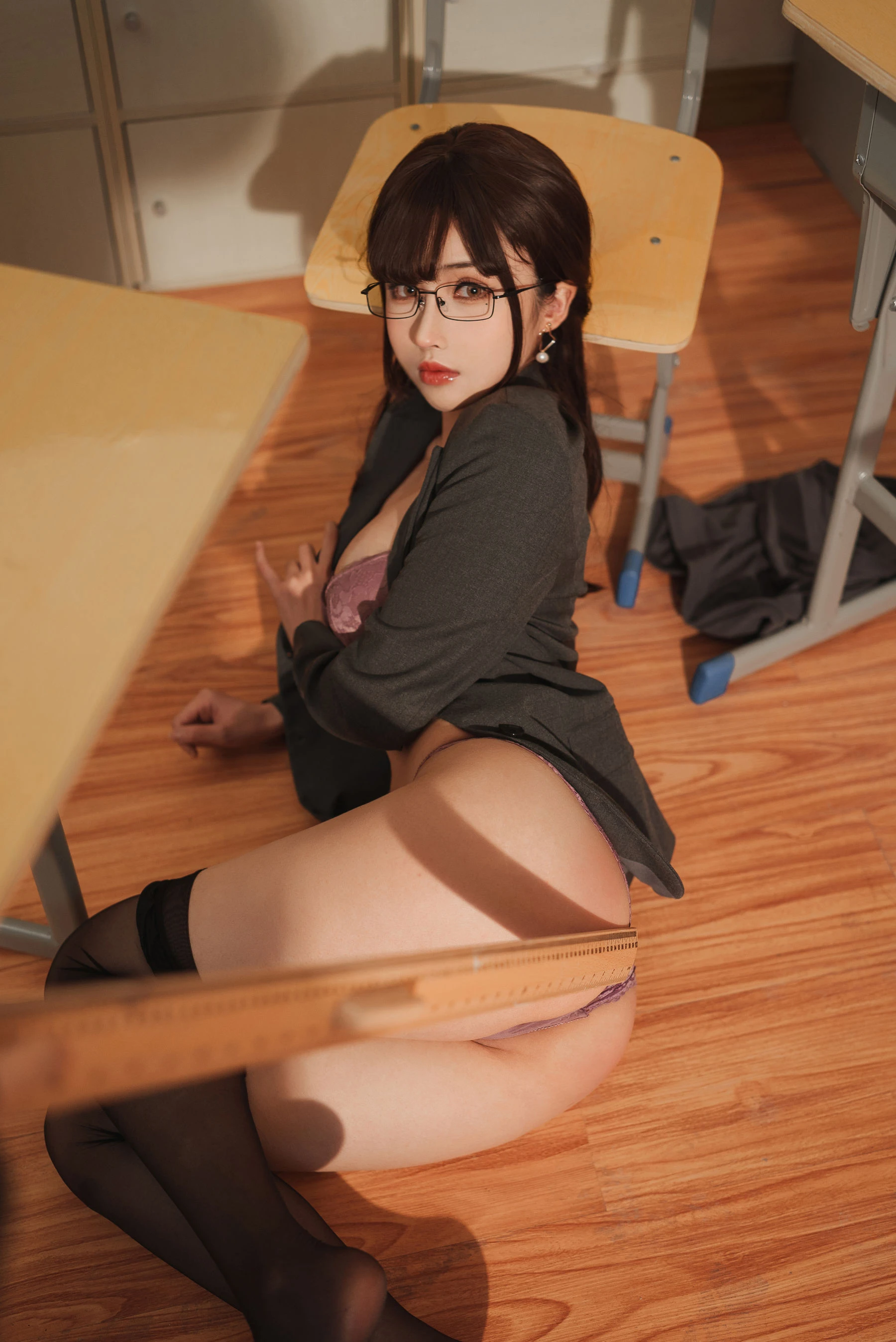 知性模特私藏美照 – 台中攝影棚午後獨家呈現珍藏 - 9