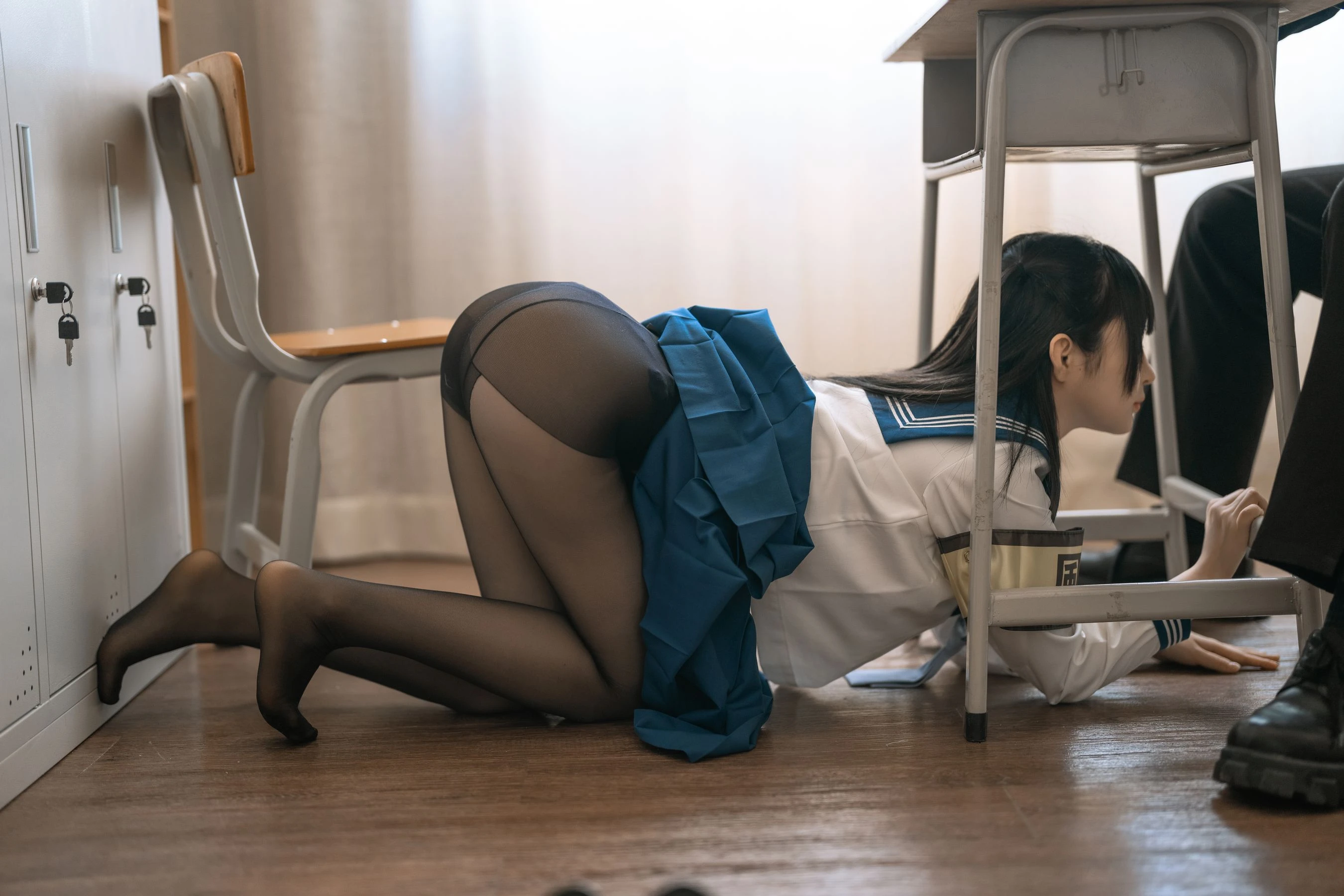網紅甜美夜景寫真 – 雨季溫柔風格展現獨家 - 56