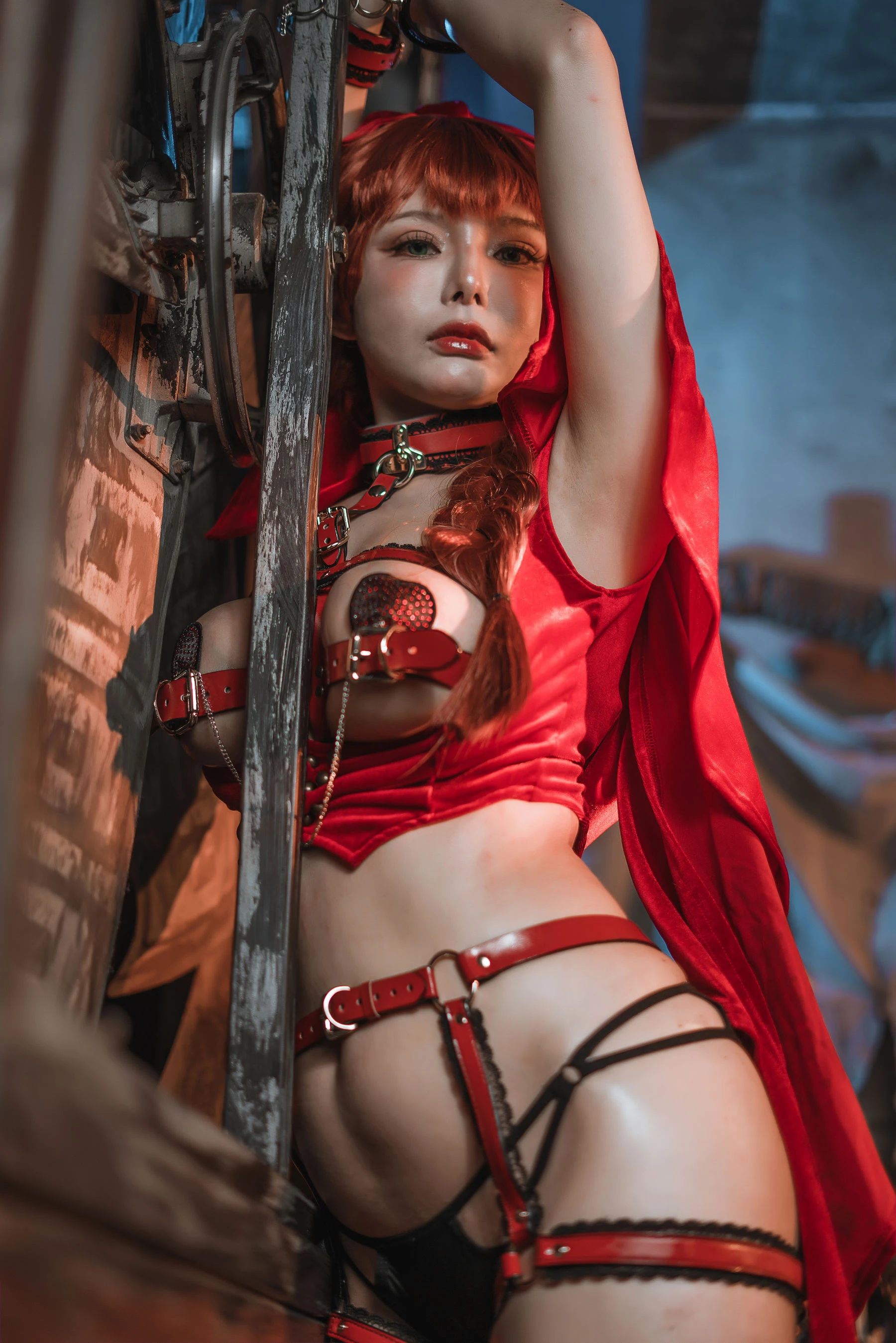 車模時尚戶外寫真 – 夏日溫柔風格展現珍藏 - 12