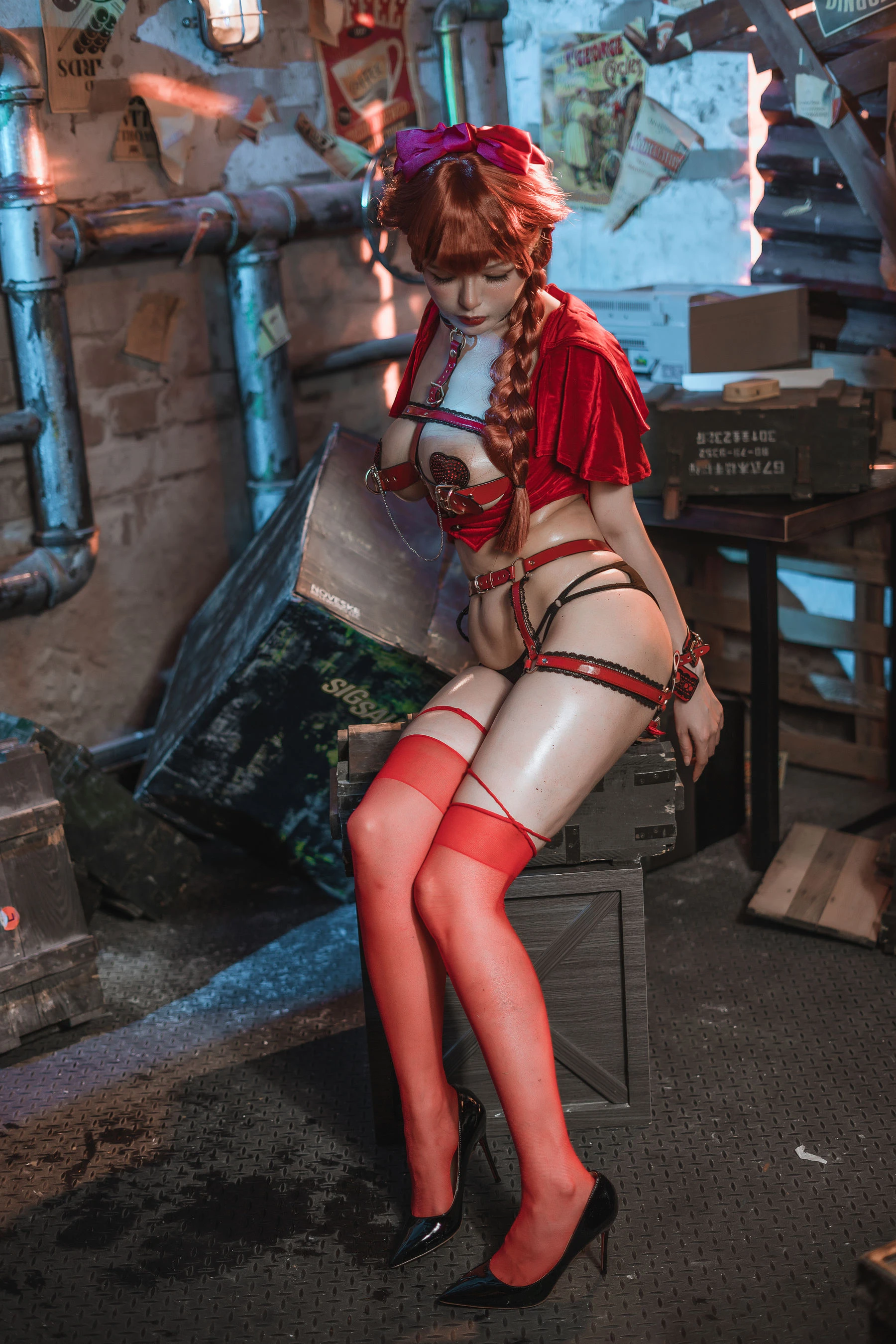 車模時尚戶外寫真 – 夏日溫柔風格展現珍藏 - 22