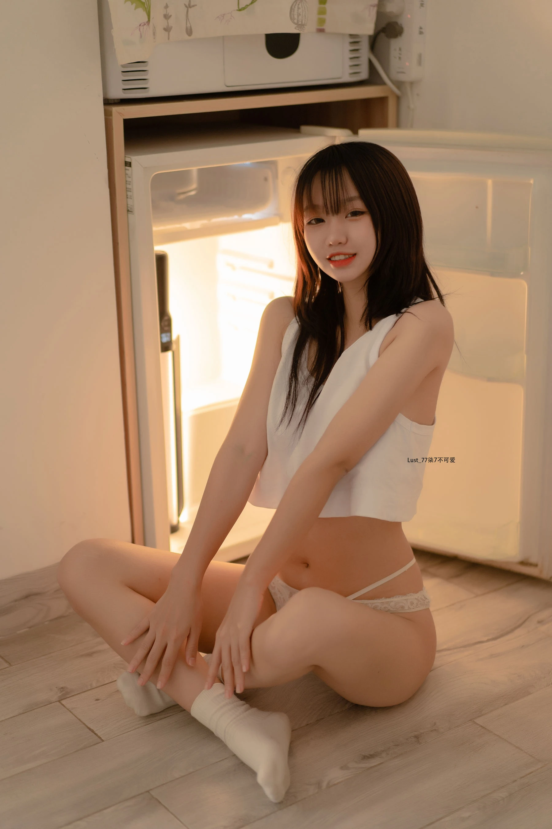 櫻花季限定模特魅惑寫真集 – 寫真館優雅瞬間捕捉珍藏 - 64