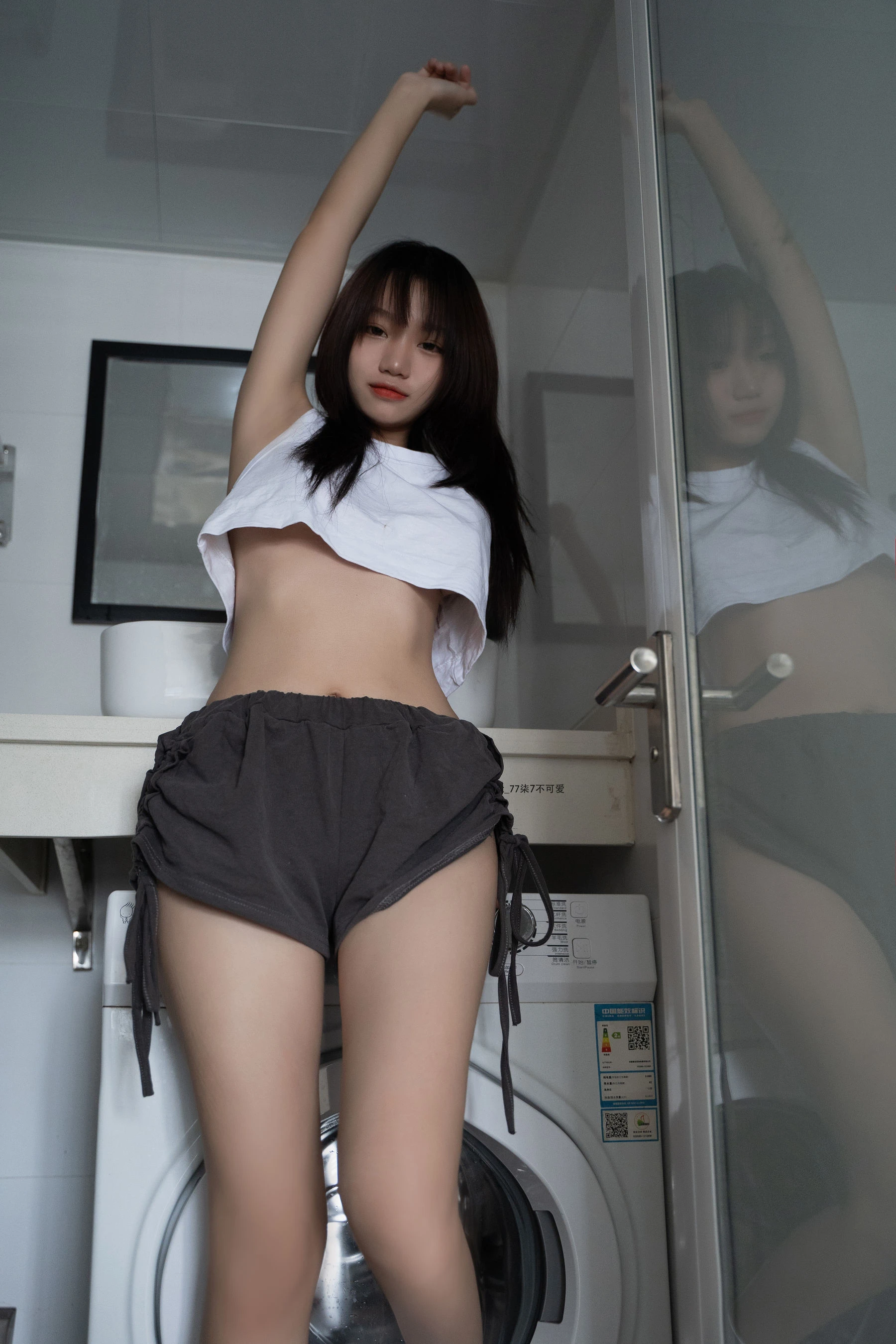 櫻花季限定模特魅惑寫真集 – 寫真館優雅瞬間捕捉珍藏 - 7