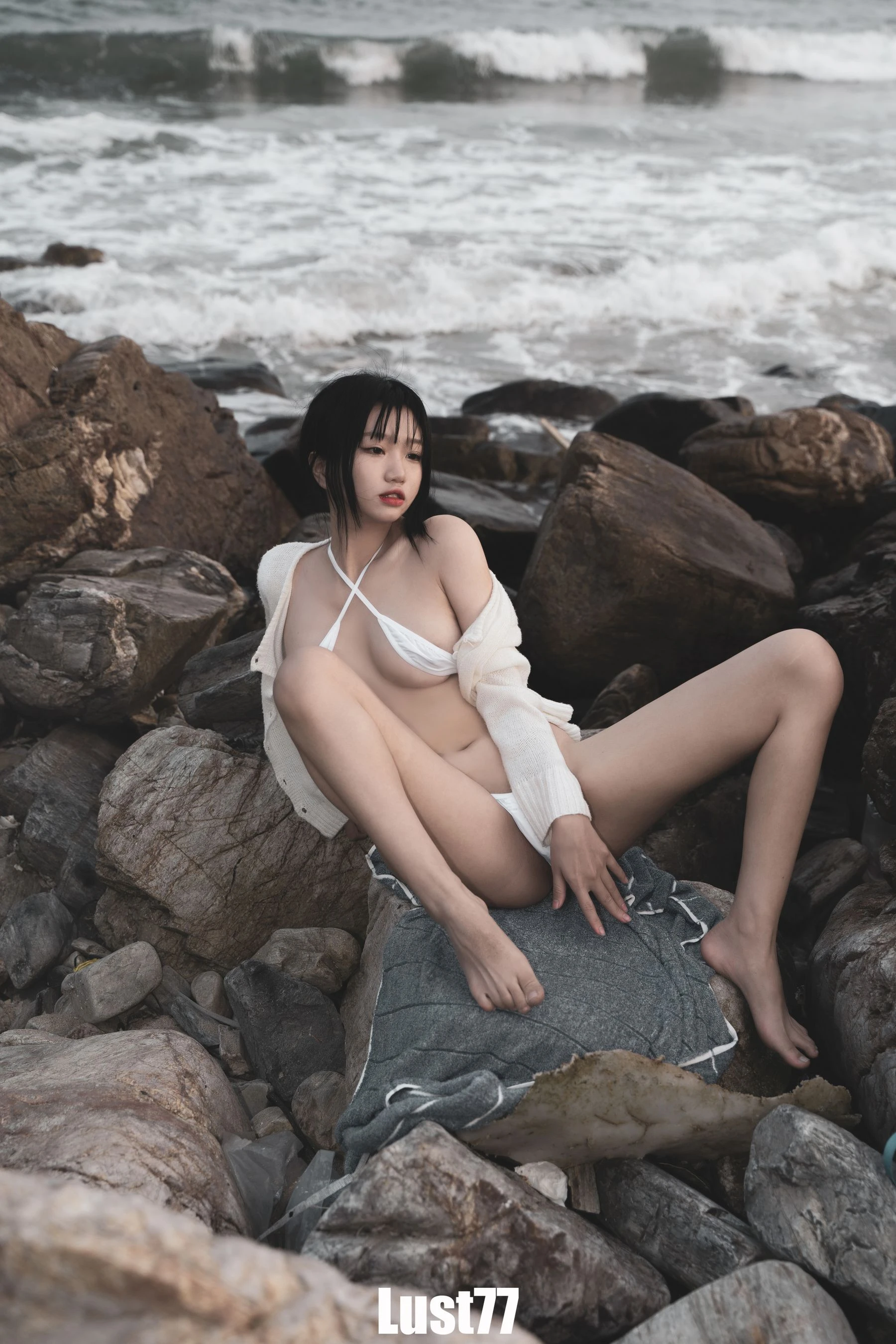 模特時尚自然光寫真 – 雪景優雅風格展現典藏 - 5