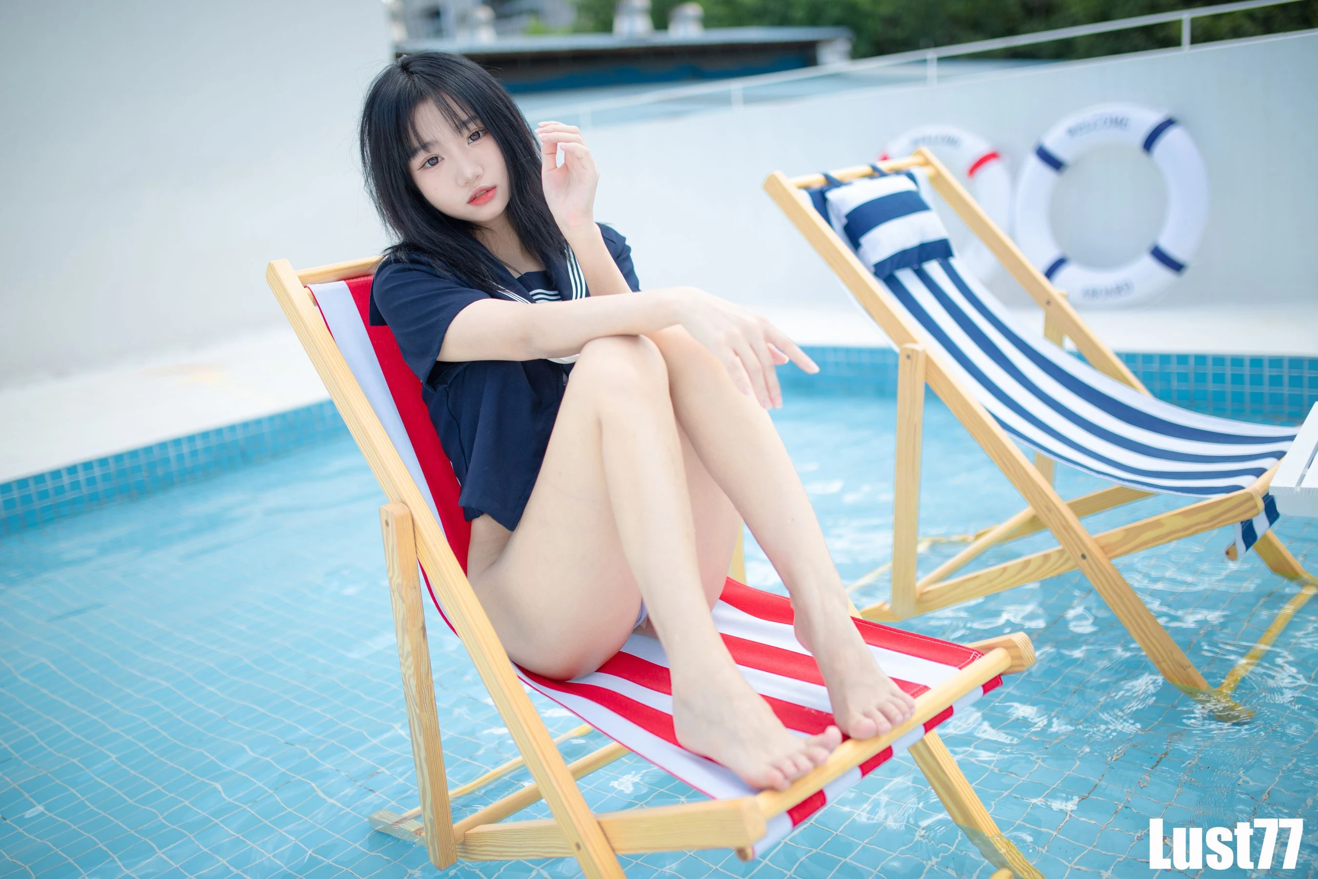 清純網紅私藏美照 – 桃園自然光全日獨家呈現典藏 - 8