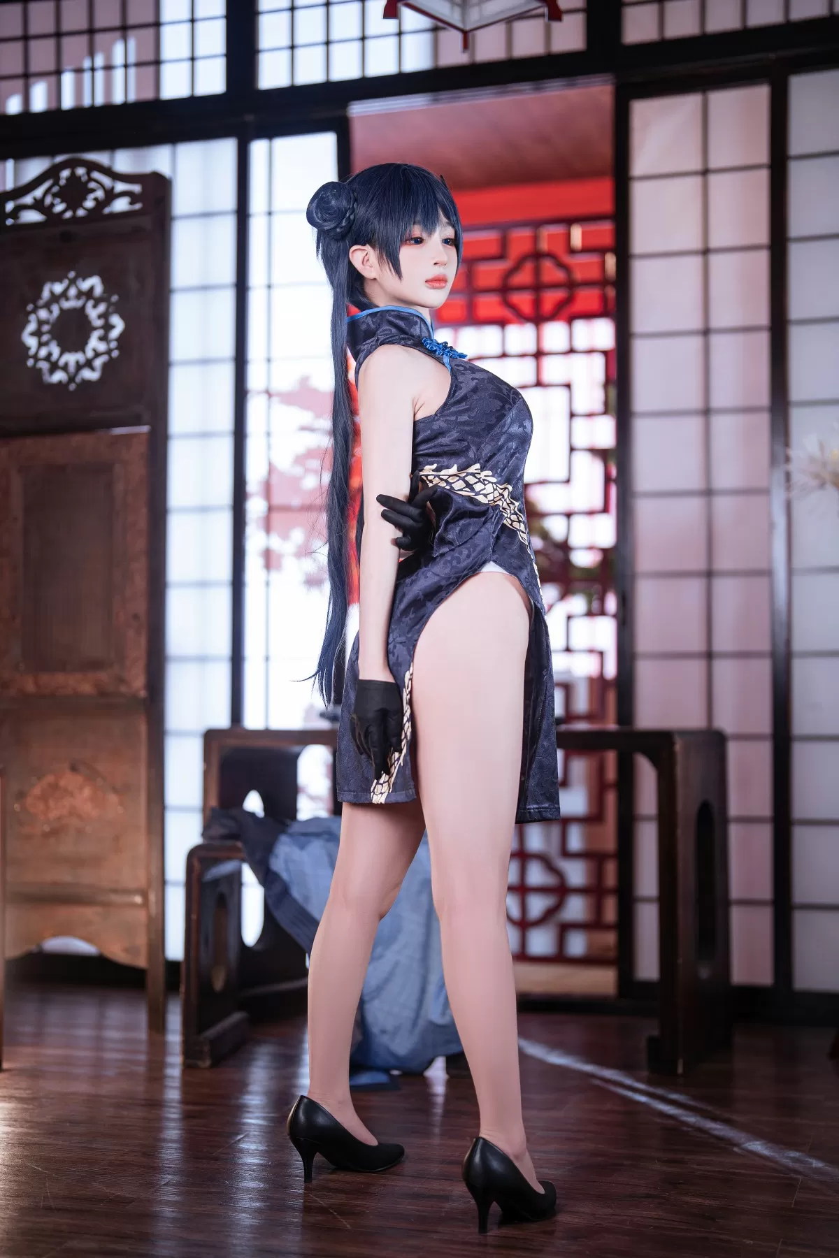 模特清純山景寫真 – 冬季神秘風格展現珍藏 - 11
