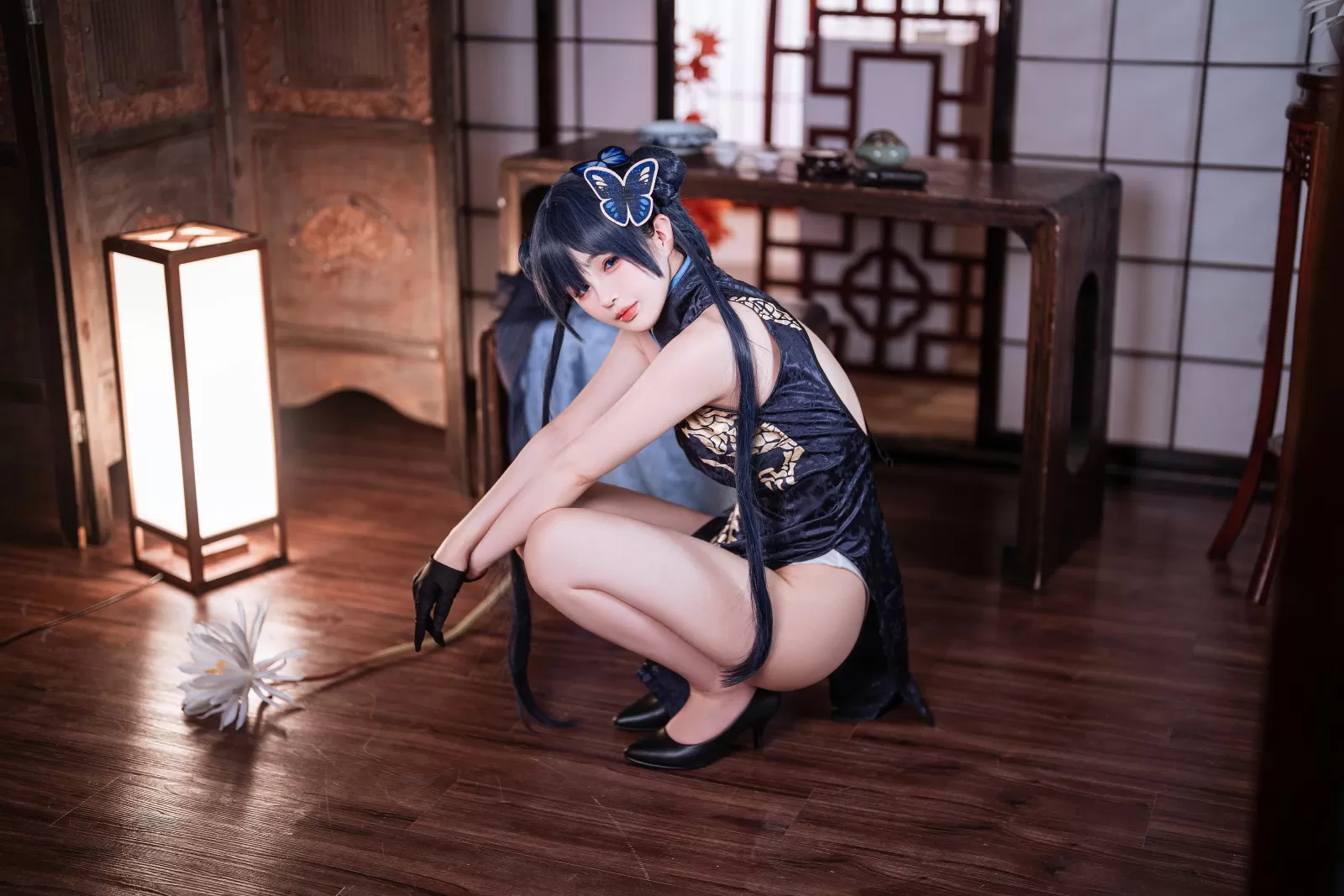 模特清純山景寫真 – 冬季神秘風格展現珍藏 - 15