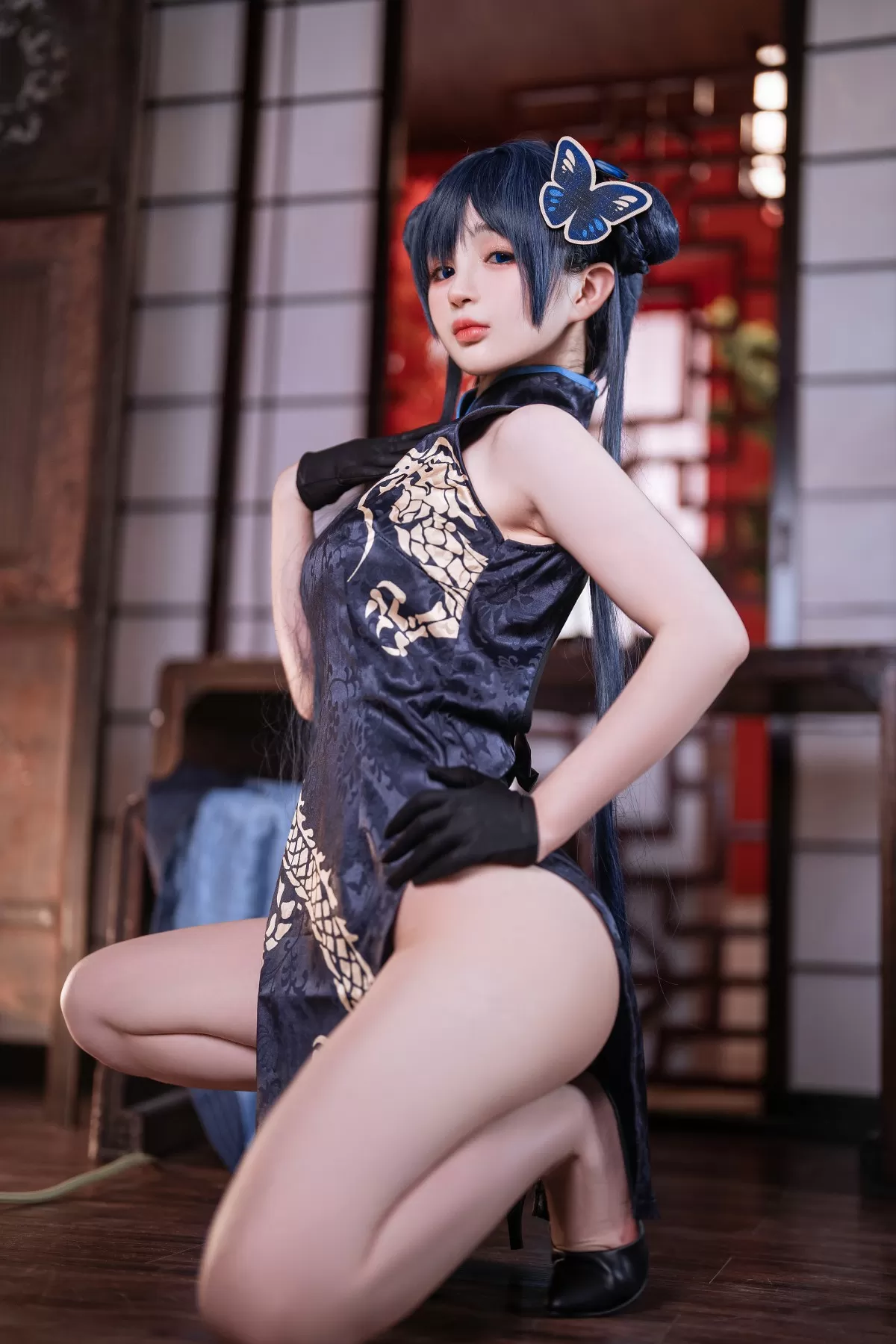 模特清純山景寫真 – 冬季神秘風格展現珍藏 - 17