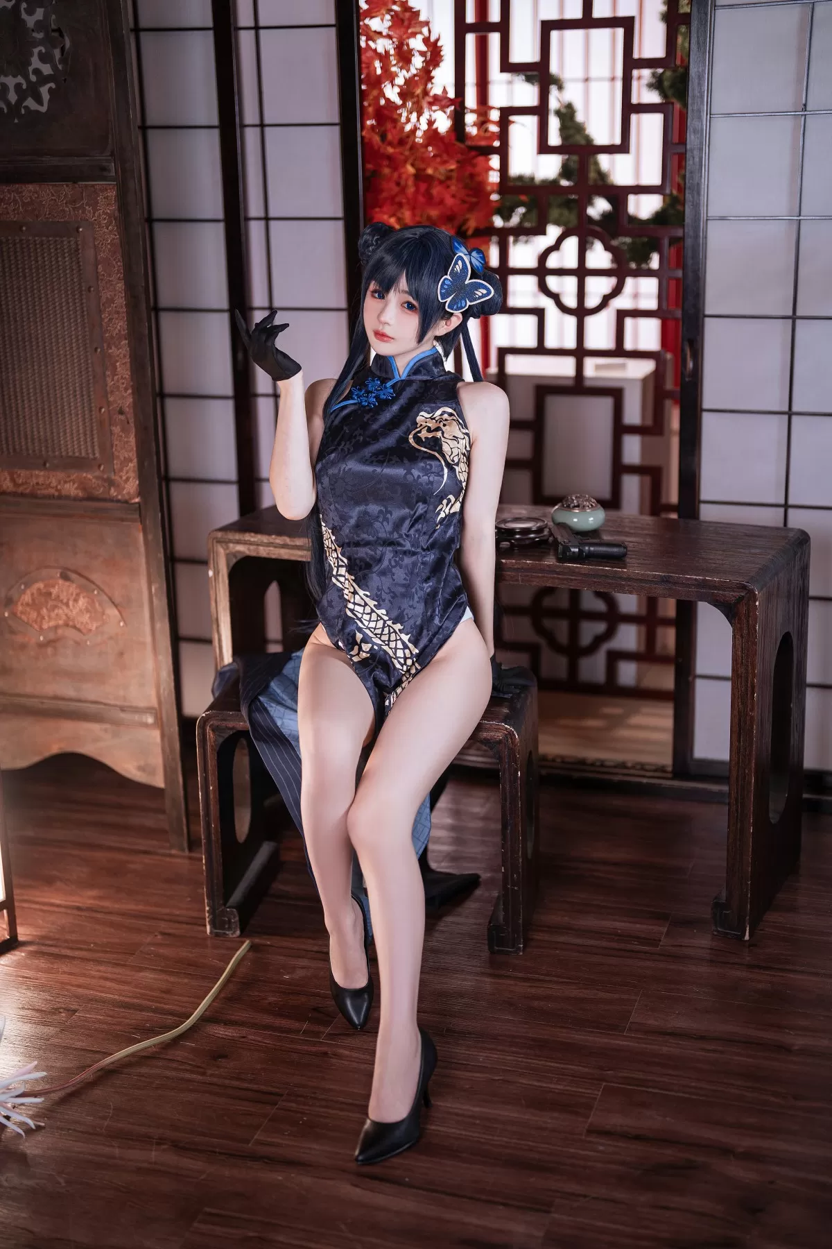 模特清純山景寫真 – 冬季神秘風格展現珍藏 - 18