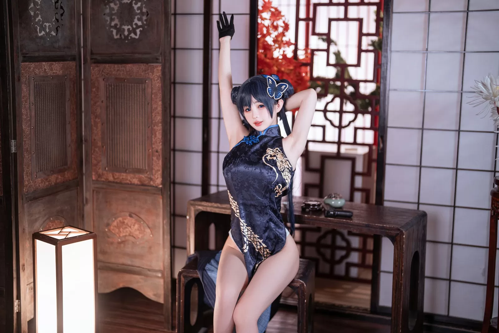 模特清純山景寫真 – 冬季神秘風格展現珍藏 - 22