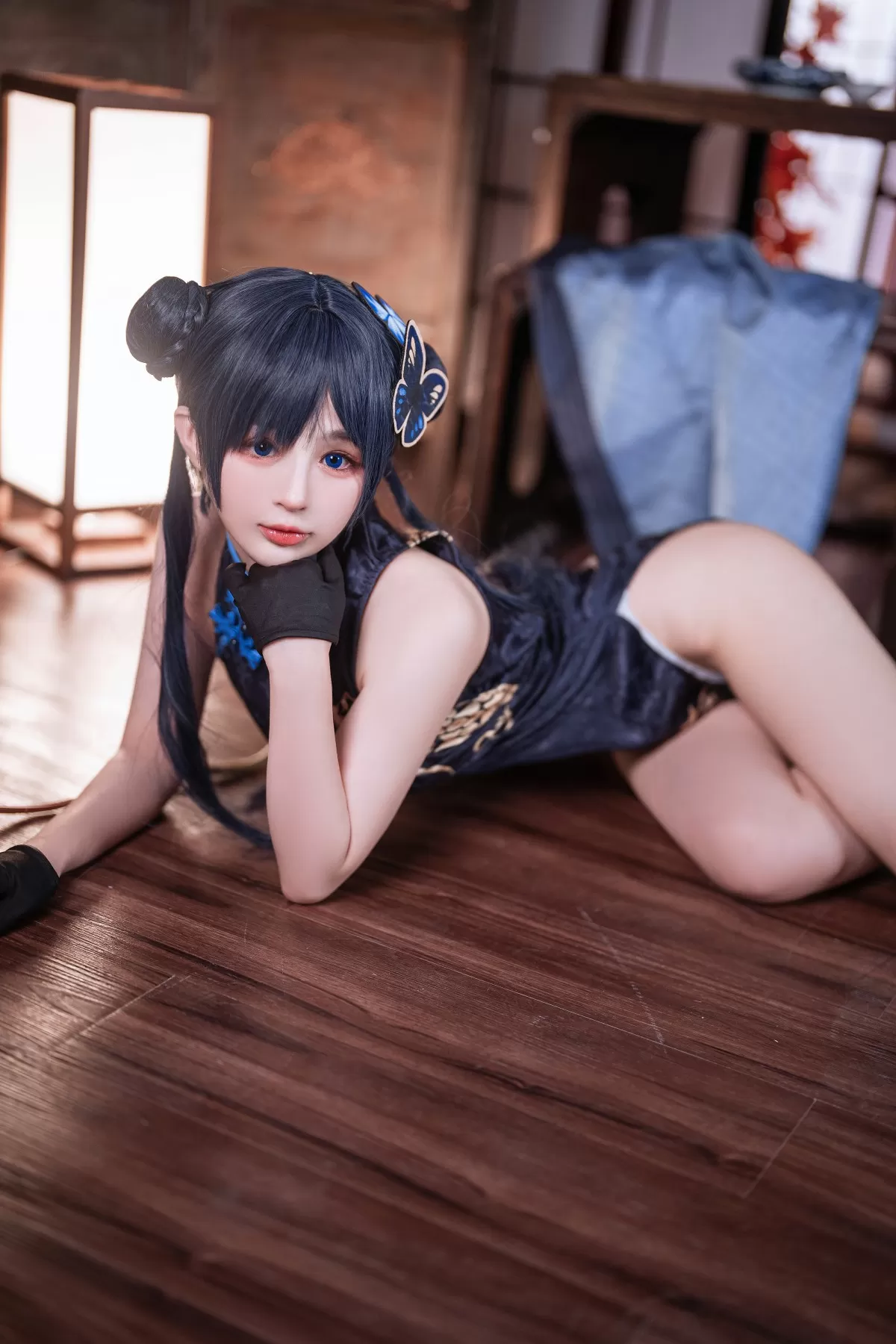 模特清純山景寫真 – 冬季神秘風格展現珍藏 - 29