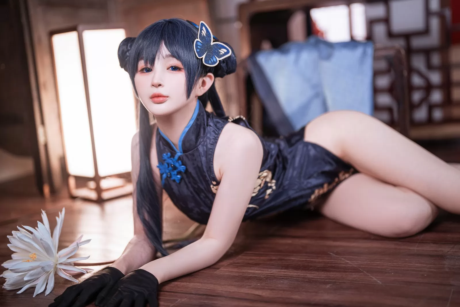 模特清純山景寫真 – 冬季神秘風格展現珍藏 - 30