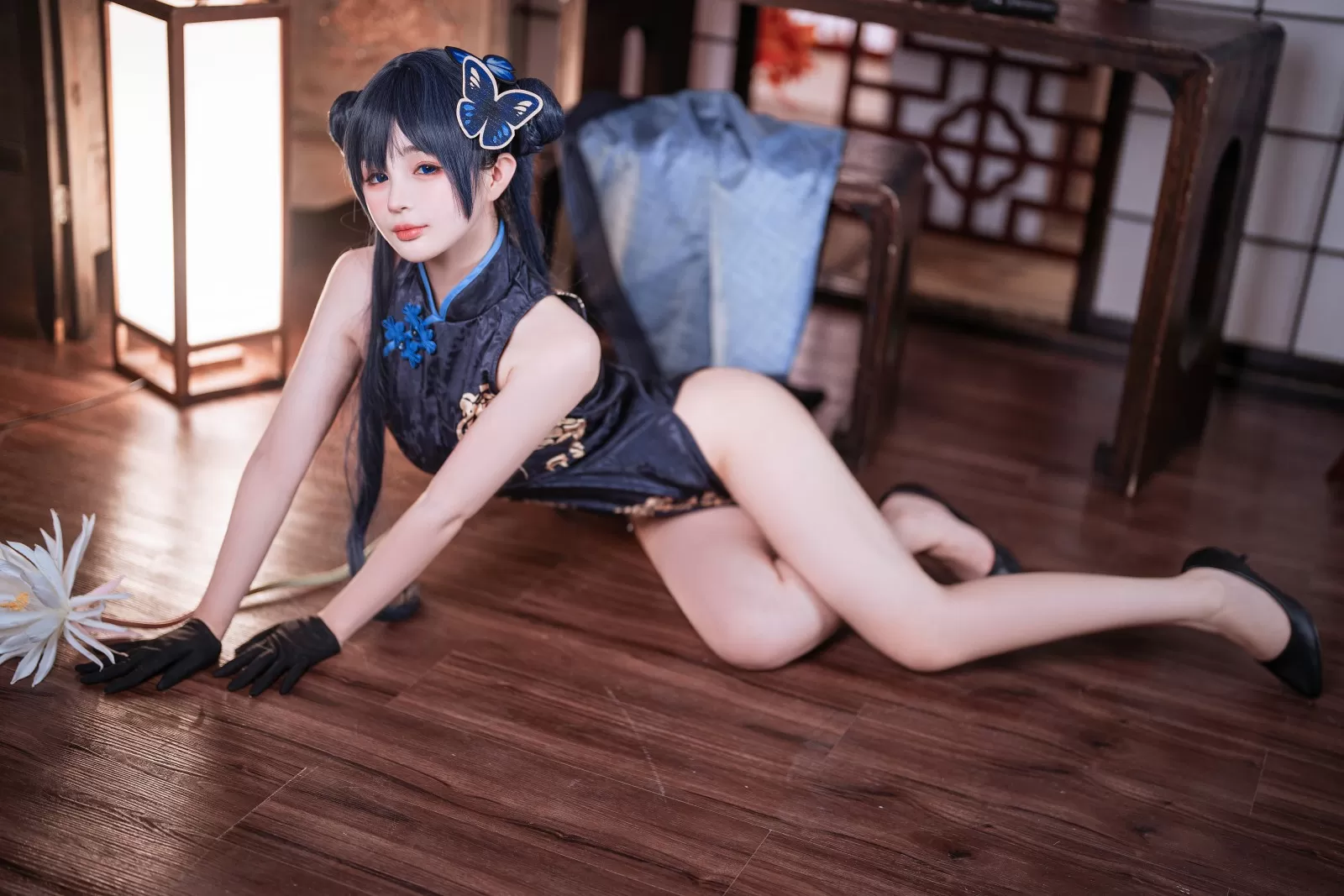 模特清純山景寫真 – 冬季神秘風格展現珍藏 - 31