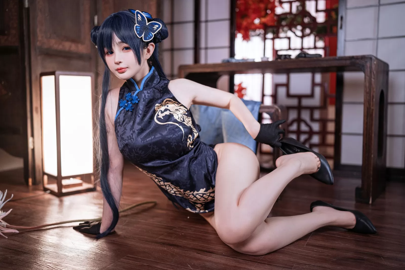 模特清純山景寫真 – 冬季神秘風格展現珍藏 - 32
