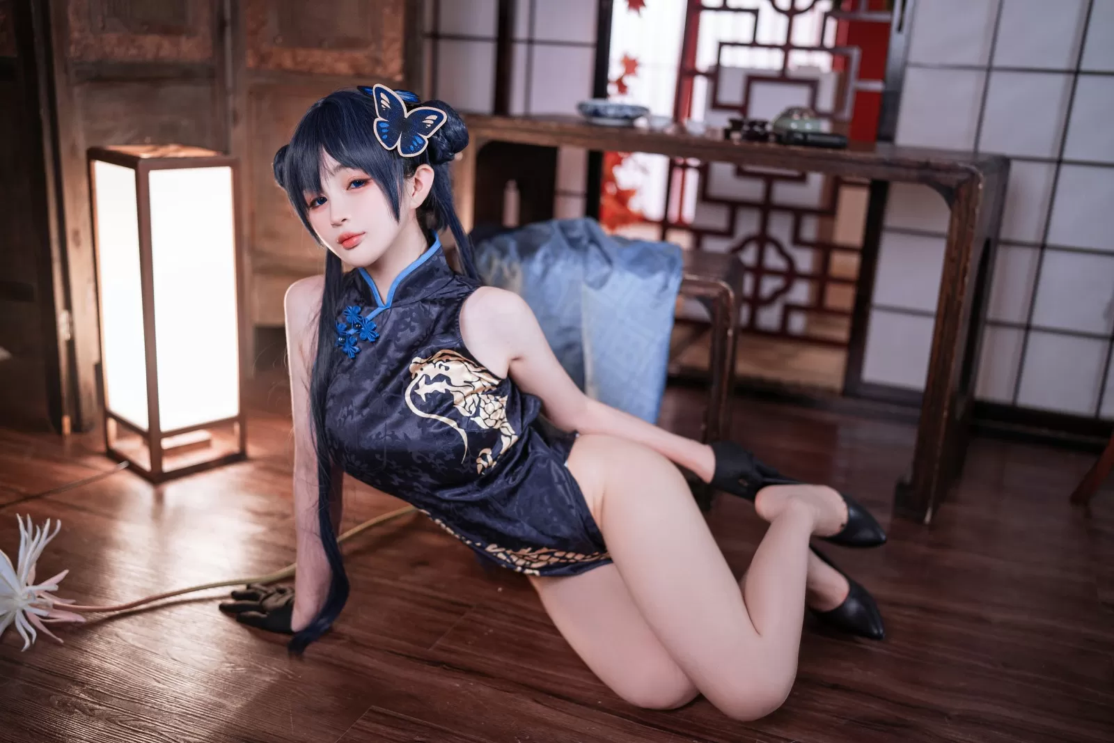 模特清純山景寫真 – 冬季神秘風格展現珍藏 - 34