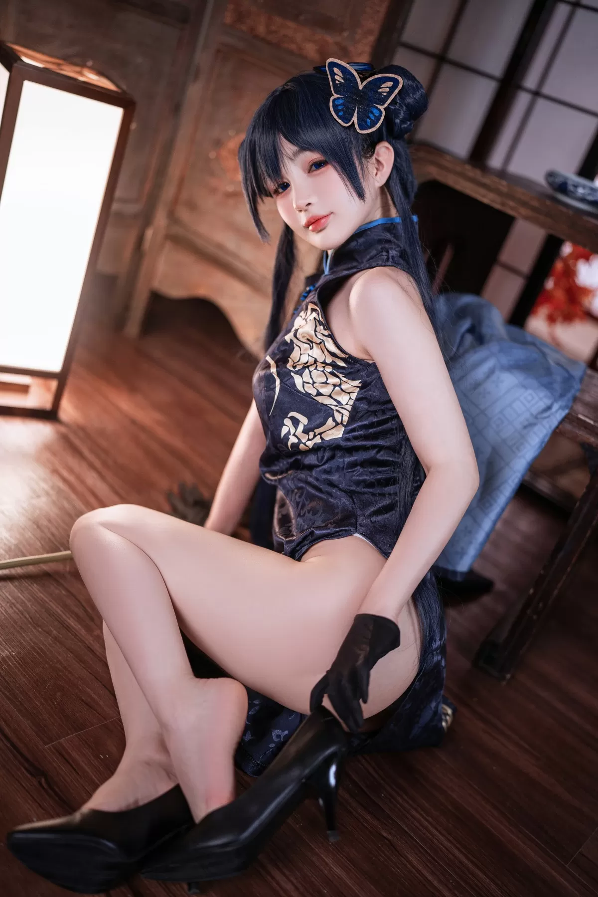 模特清純山景寫真 – 冬季神秘風格展現珍藏 - 35