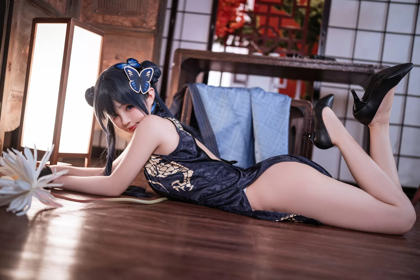 模特清純山景寫真 – 冬季神秘風格展現珍藏 - 37