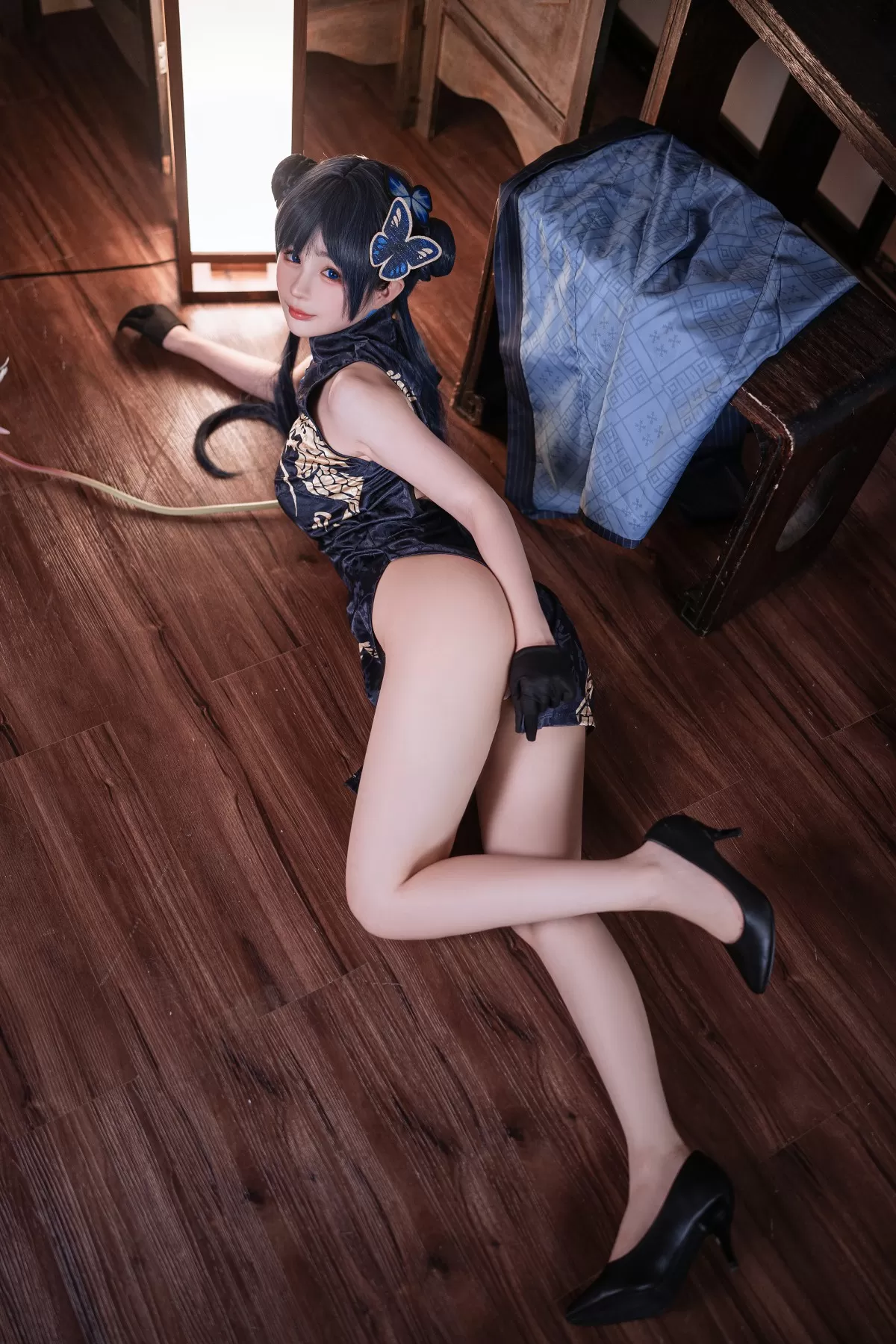 模特清純山景寫真 – 冬季神秘風格展現珍藏 - 38
