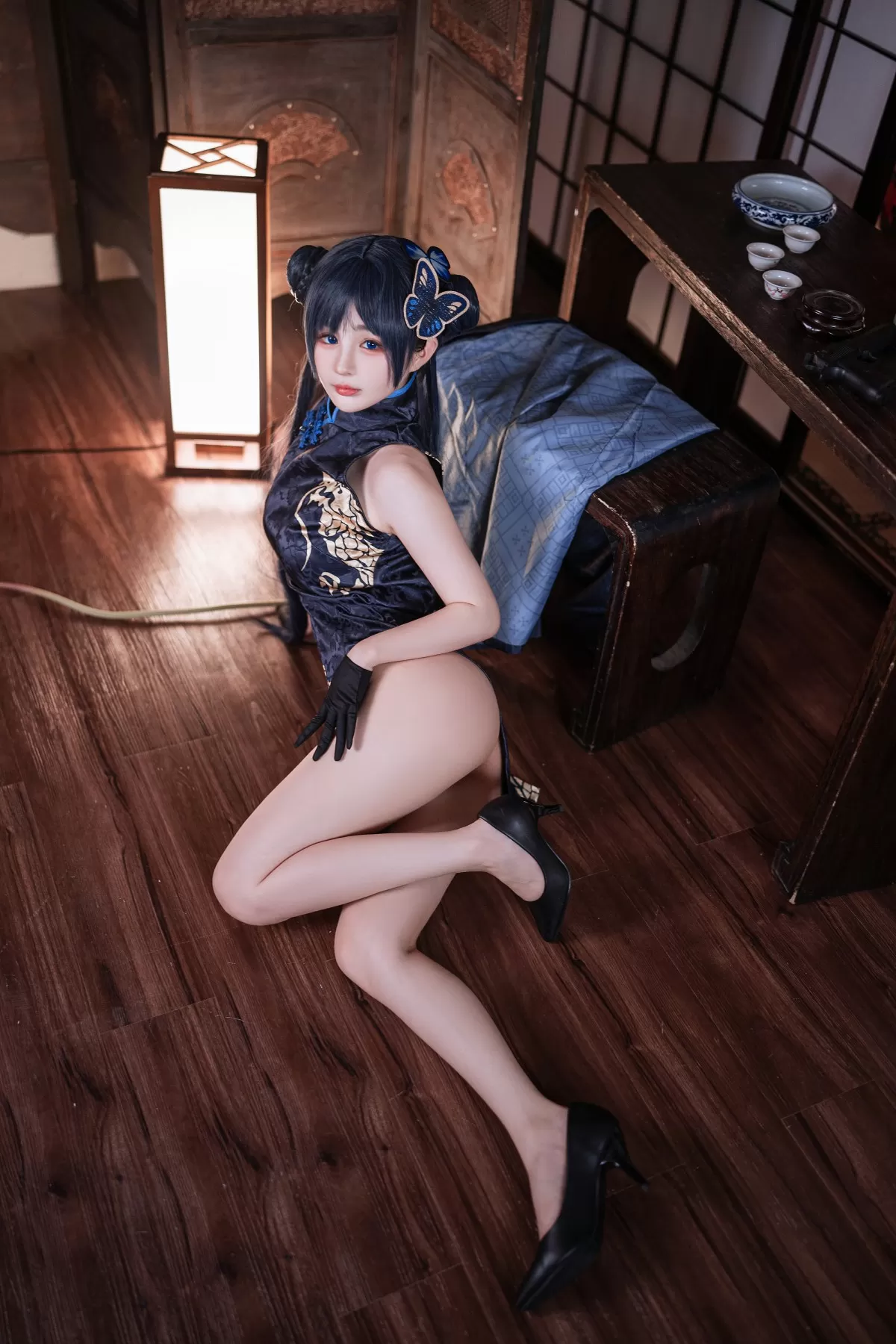 模特清純山景寫真 – 冬季神秘風格展現珍藏 - 40