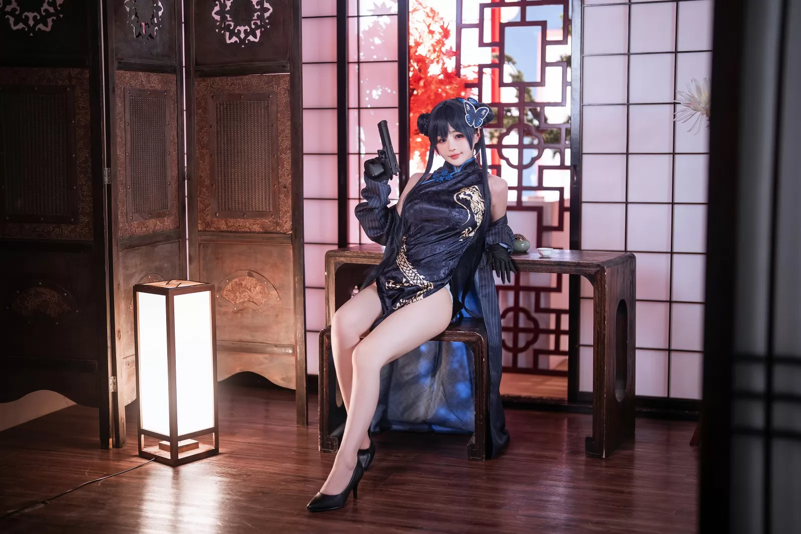 模特清純山景寫真 – 冬季神秘風格展現珍藏 - 5