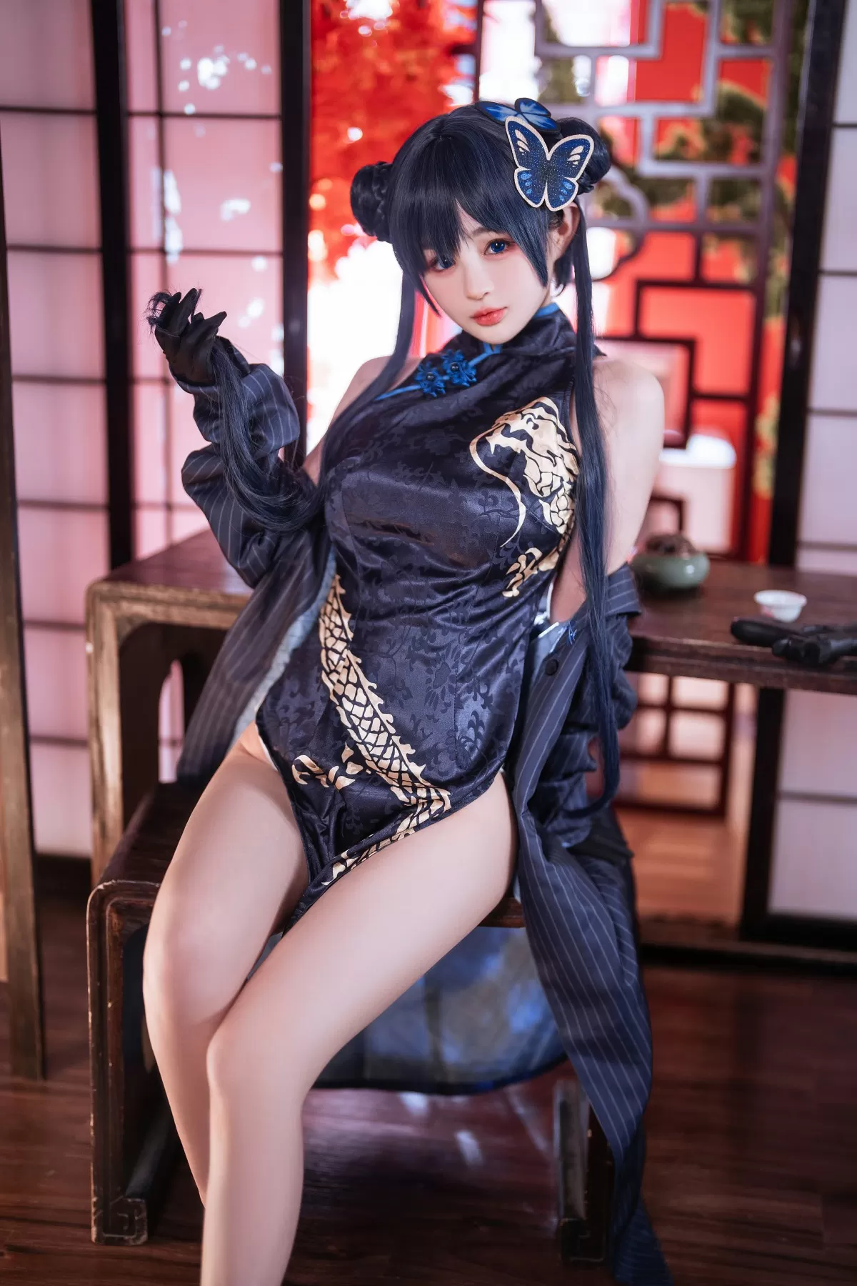 模特清純山景寫真 – 冬季神秘風格展現珍藏 - 6