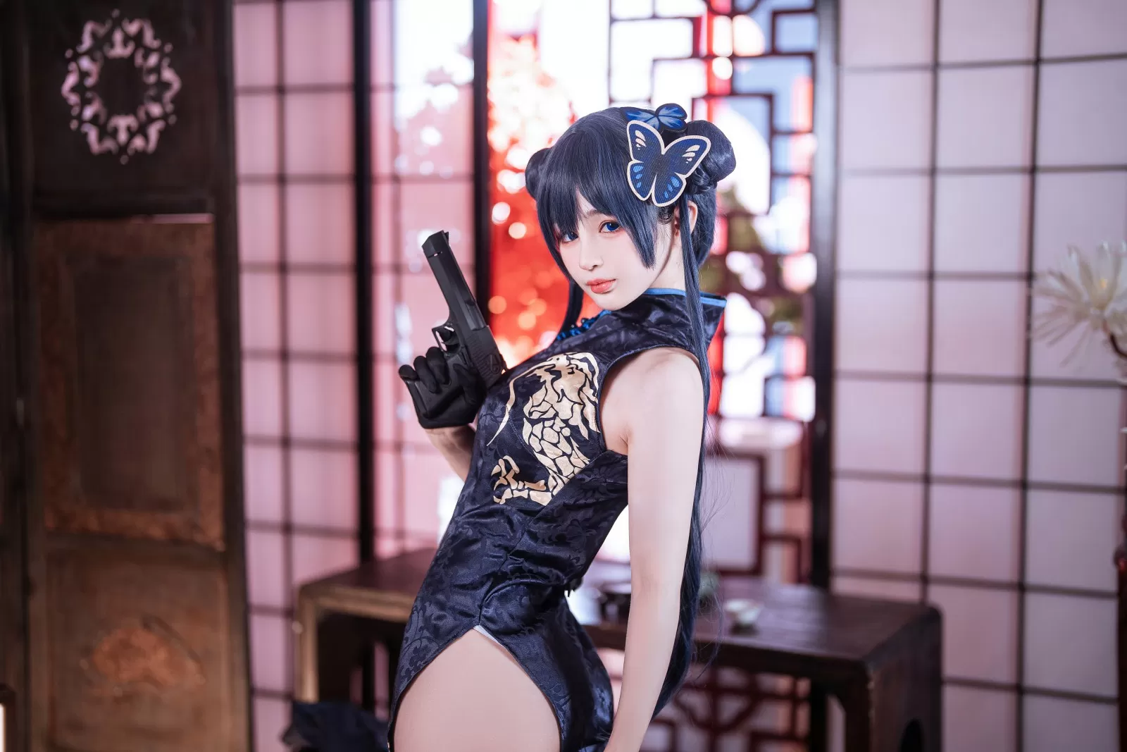 模特清純山景寫真 – 冬季神秘風格展現珍藏 - 8