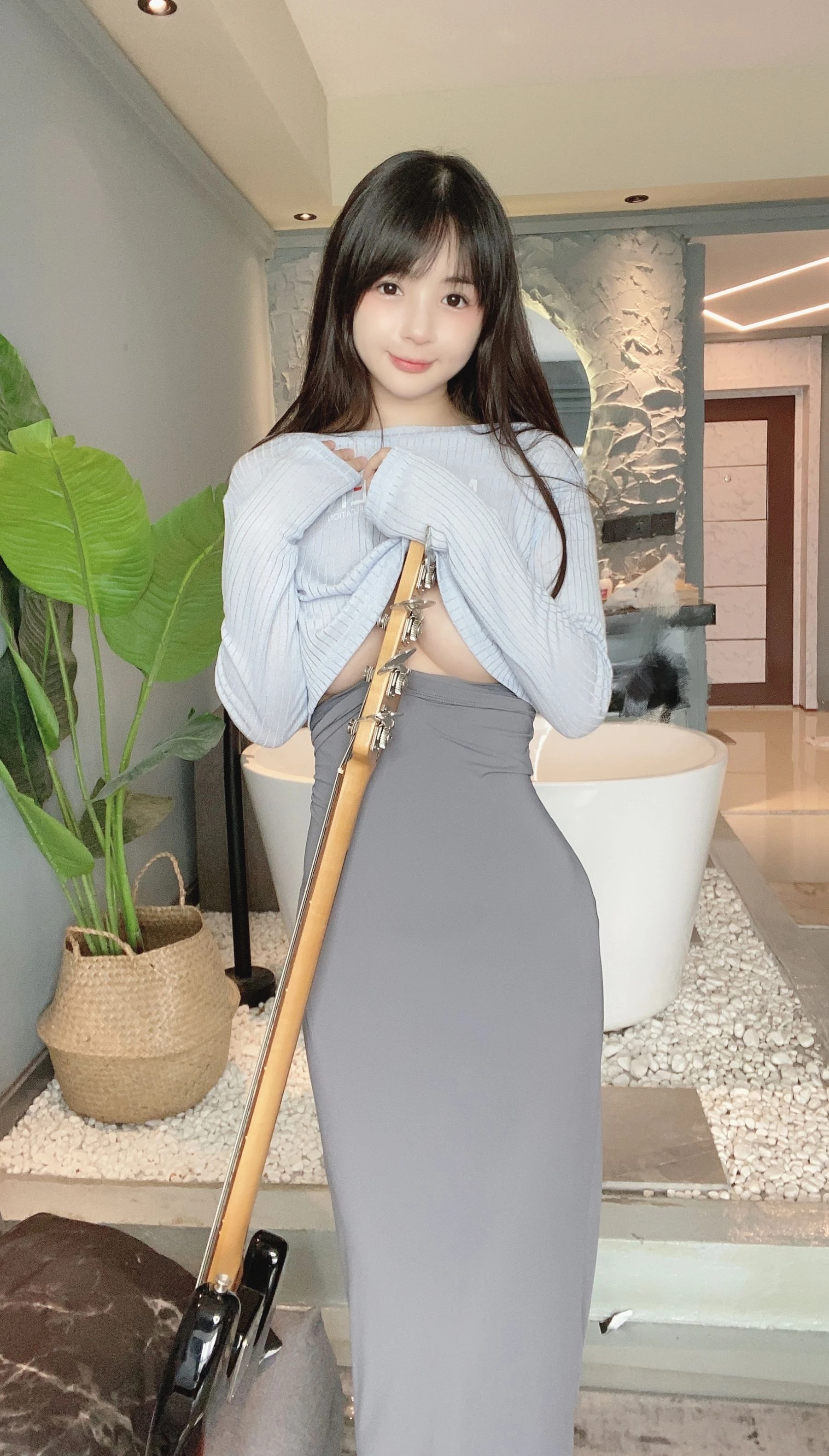 主播活潑海邊寫真 – 夏日靜謐風格展現精選 - 27