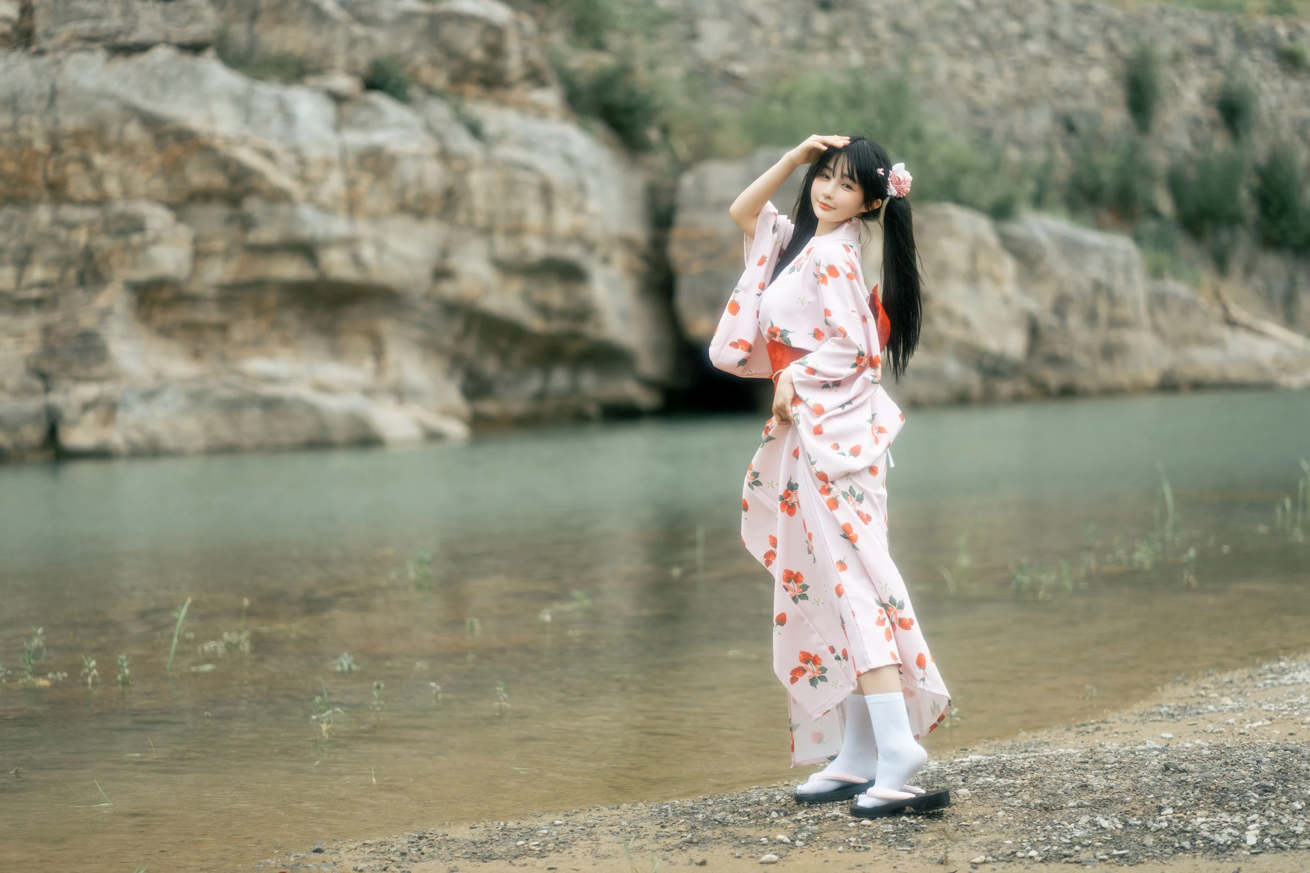 台南黎明校花美照 – 知性魅力夜景實錄限量 - 1