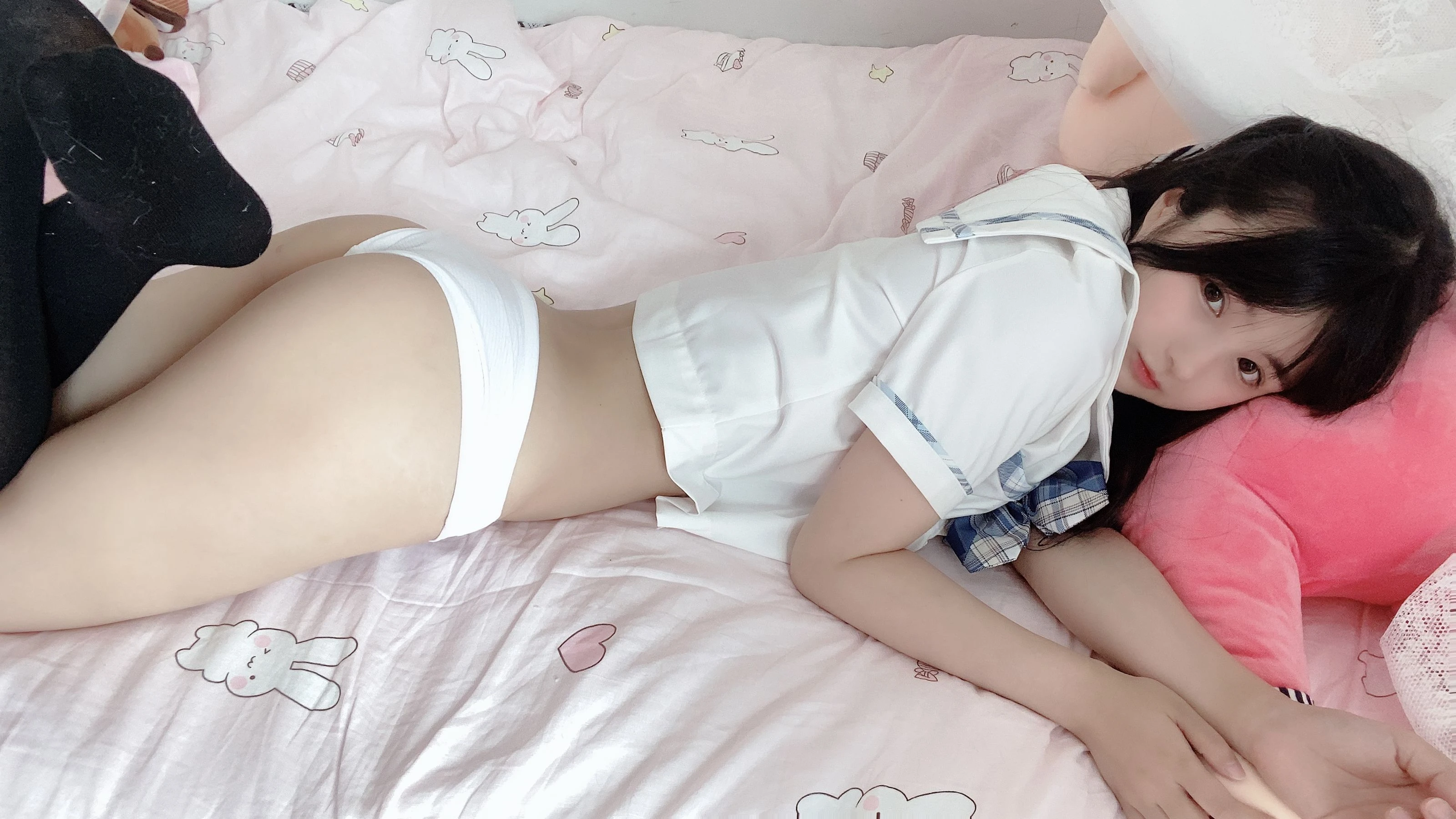 激情時刻校花室內寫真 – 雨季優雅風採再現限量 - 43