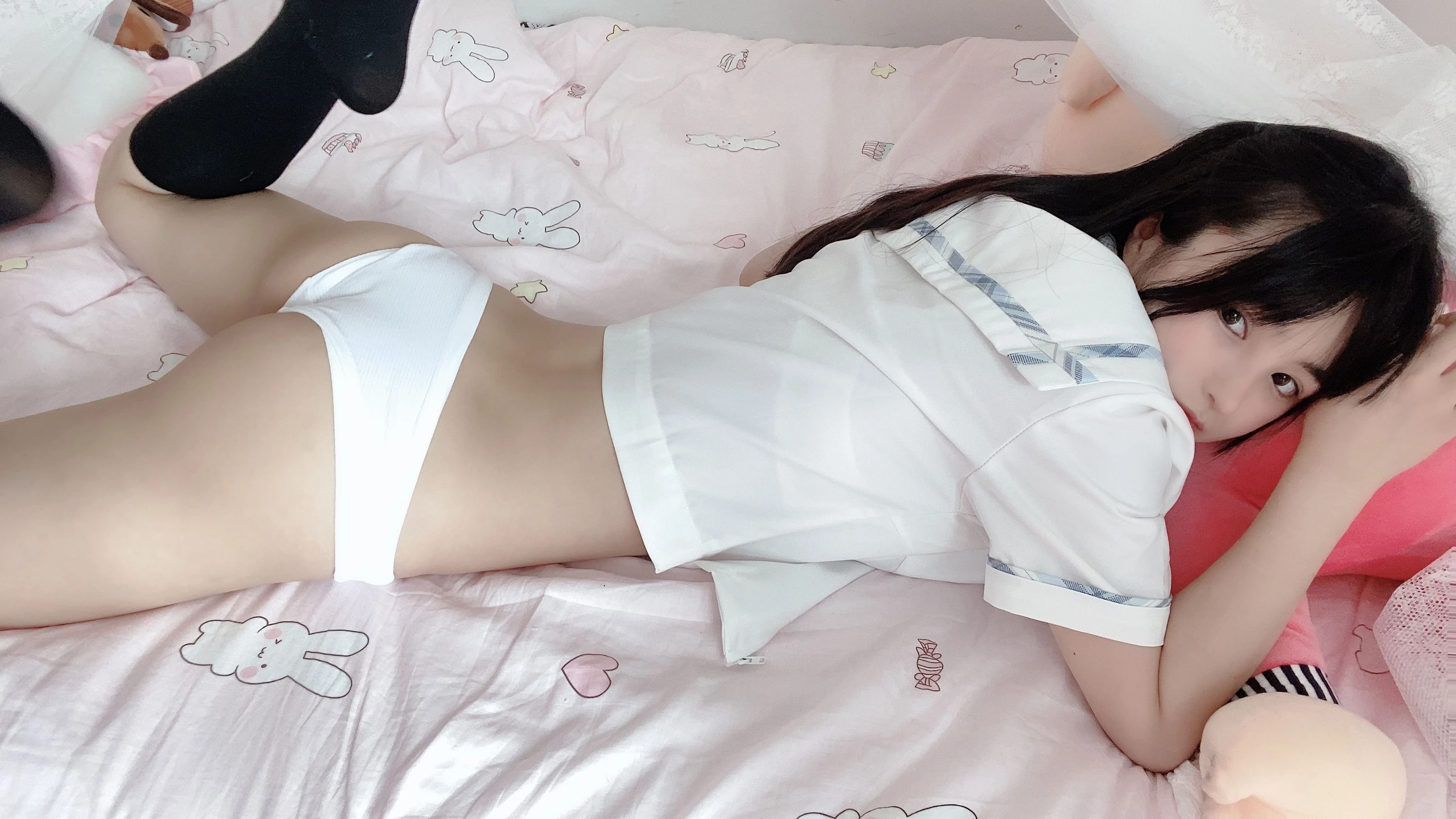 激情時刻校花室內寫真 – 雨季優雅風採再現限量 - 44