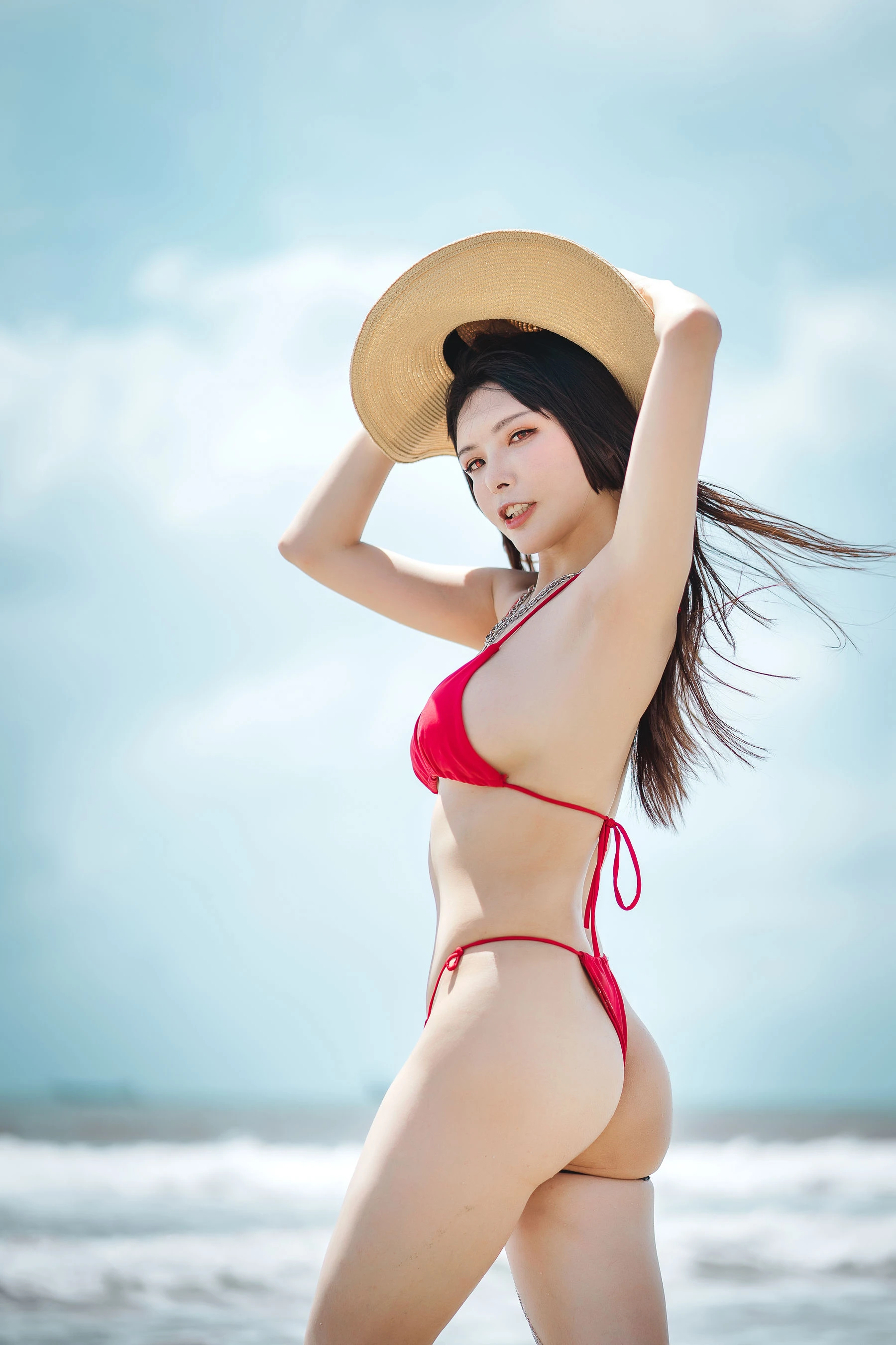 靜謐時刻嫩模寫真館寫真 – 冬季清純風採再現珍藏 - 7