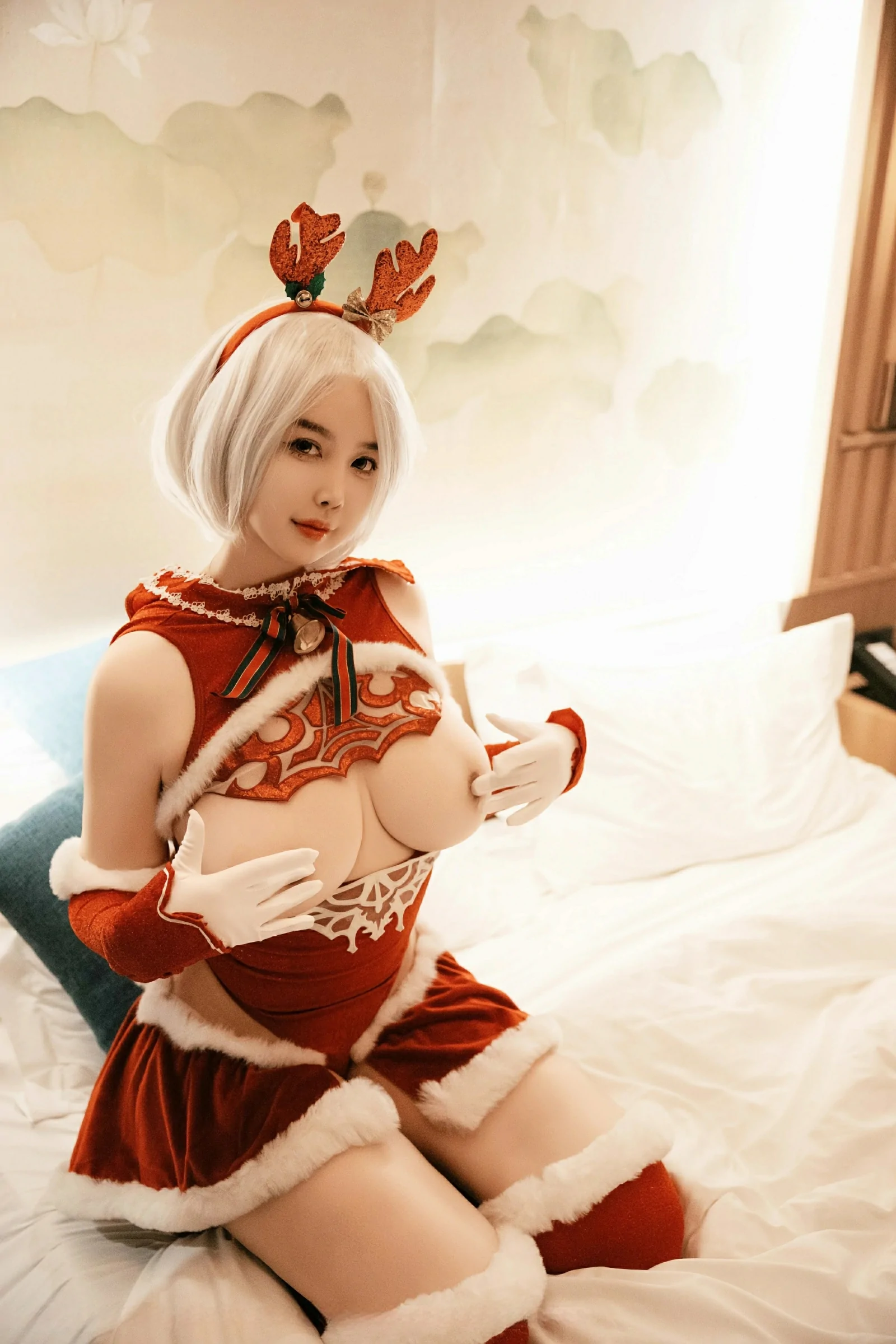 清純空姐私藏美照 – 苗慄私房清晨獨家呈現獨家 - 35